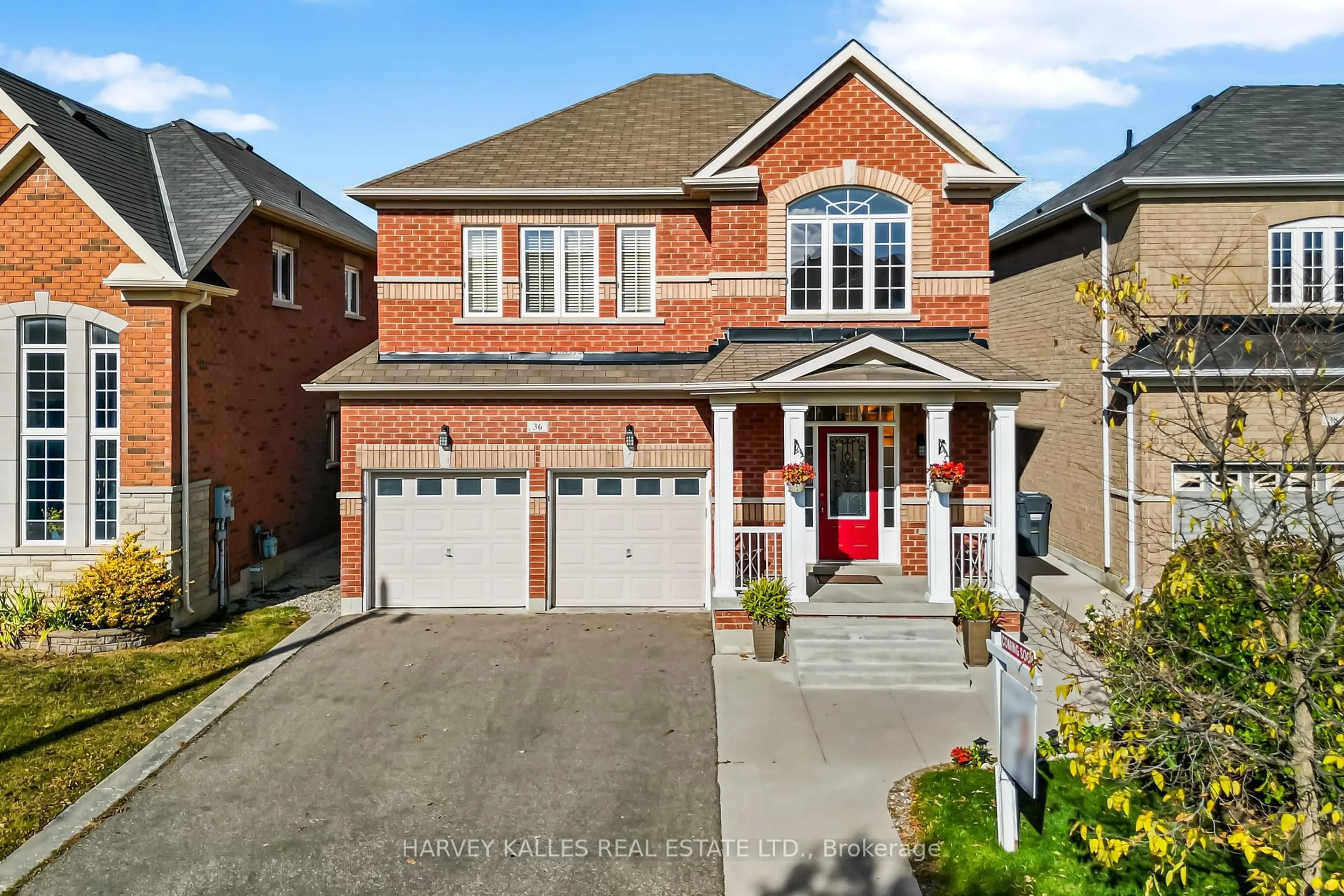 Home with brick exterior material, street for 36 Boundbrook Dr, Brampton Ontario L7A 0M2