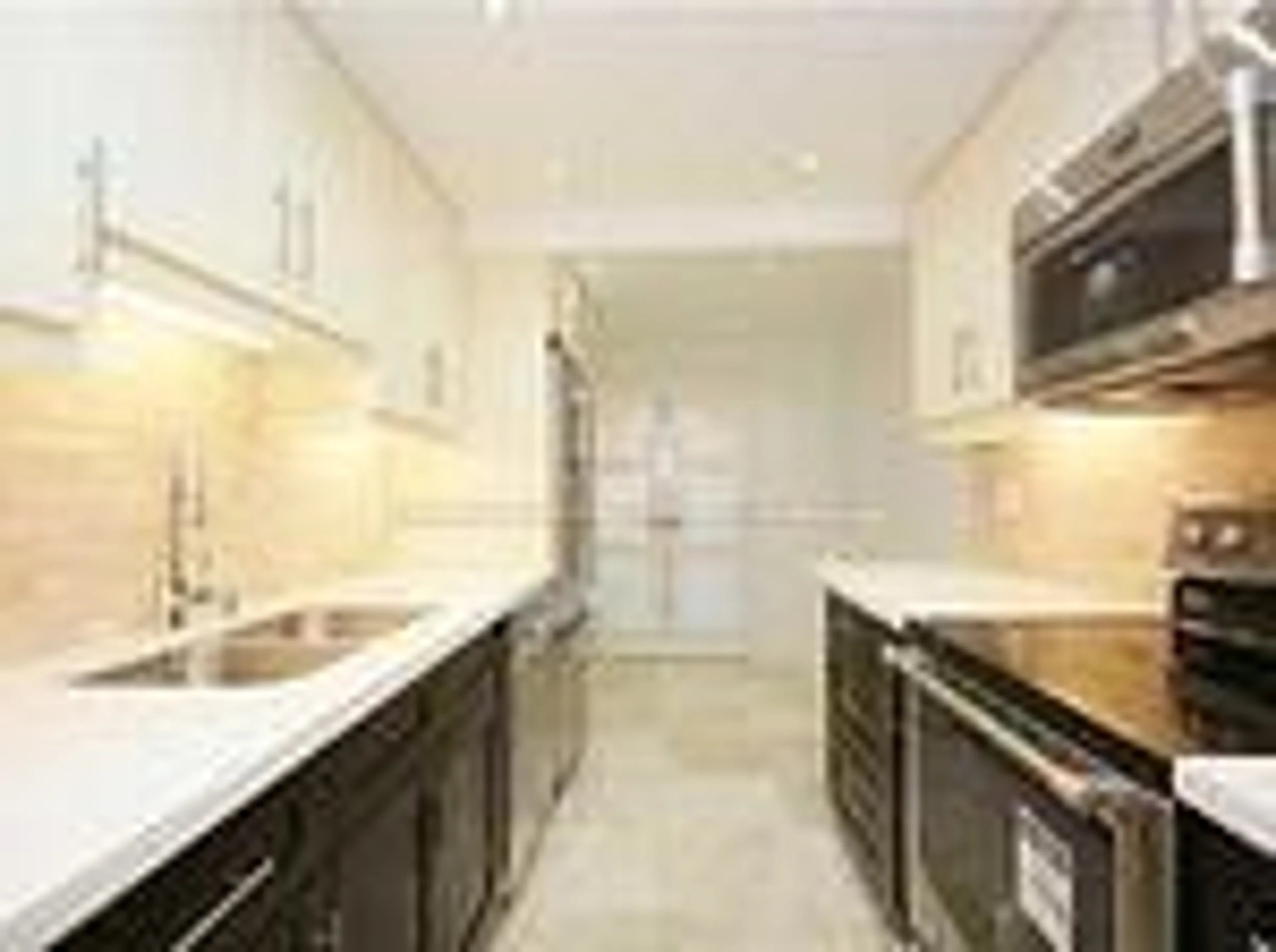 Standard kitchen, ceramic/tile floor for 299 Mill Rd #1608, Toronto Ontario M9C 4V9