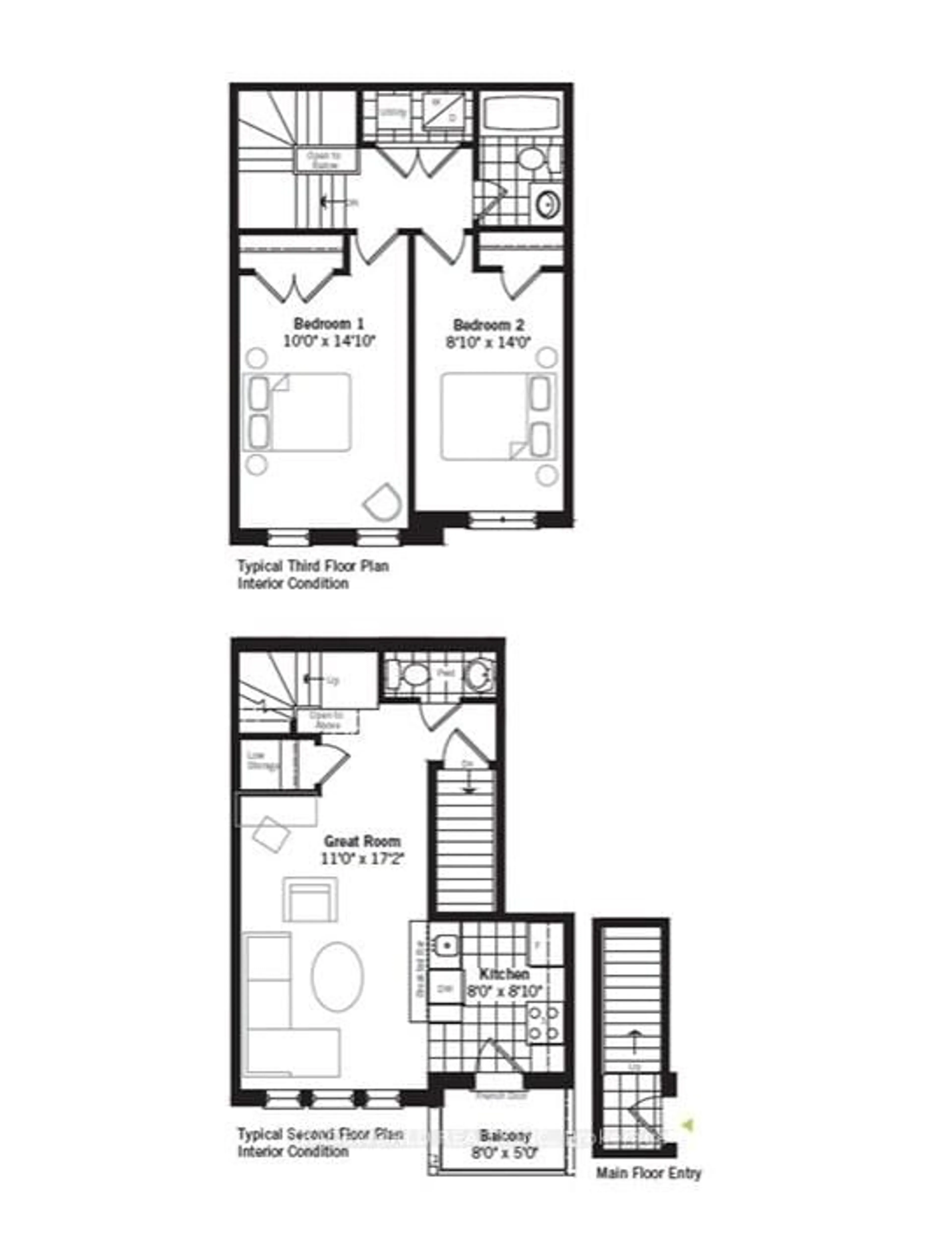 Floor plan for 2355 Sheppard Ave #231, Toronto Ontario M9M 0E7