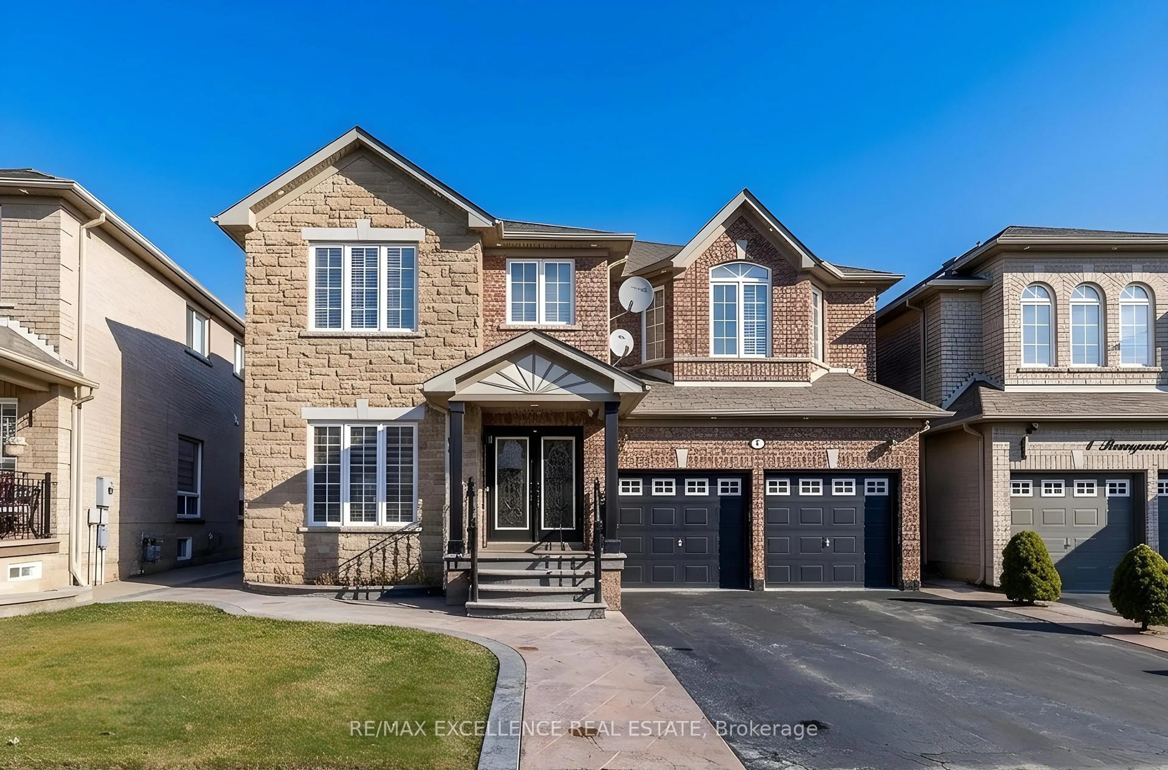 Home with brick exterior material, street for 6 Runnymede Cres, Brampton Ontario L6R 0L3