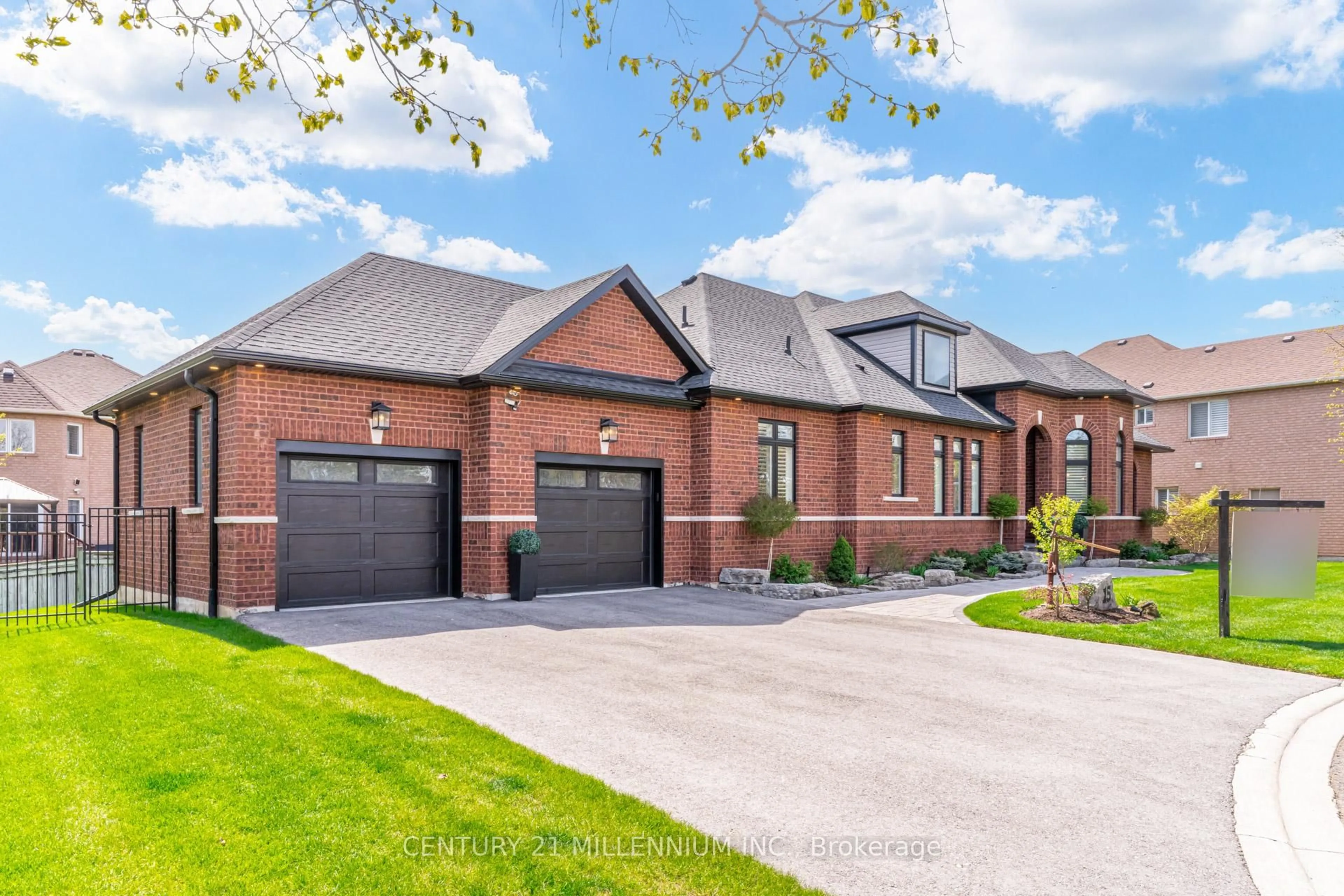 Home with brick exterior material, street for 15 Bimmer Pl, Brampton Ontario L7A 1J4