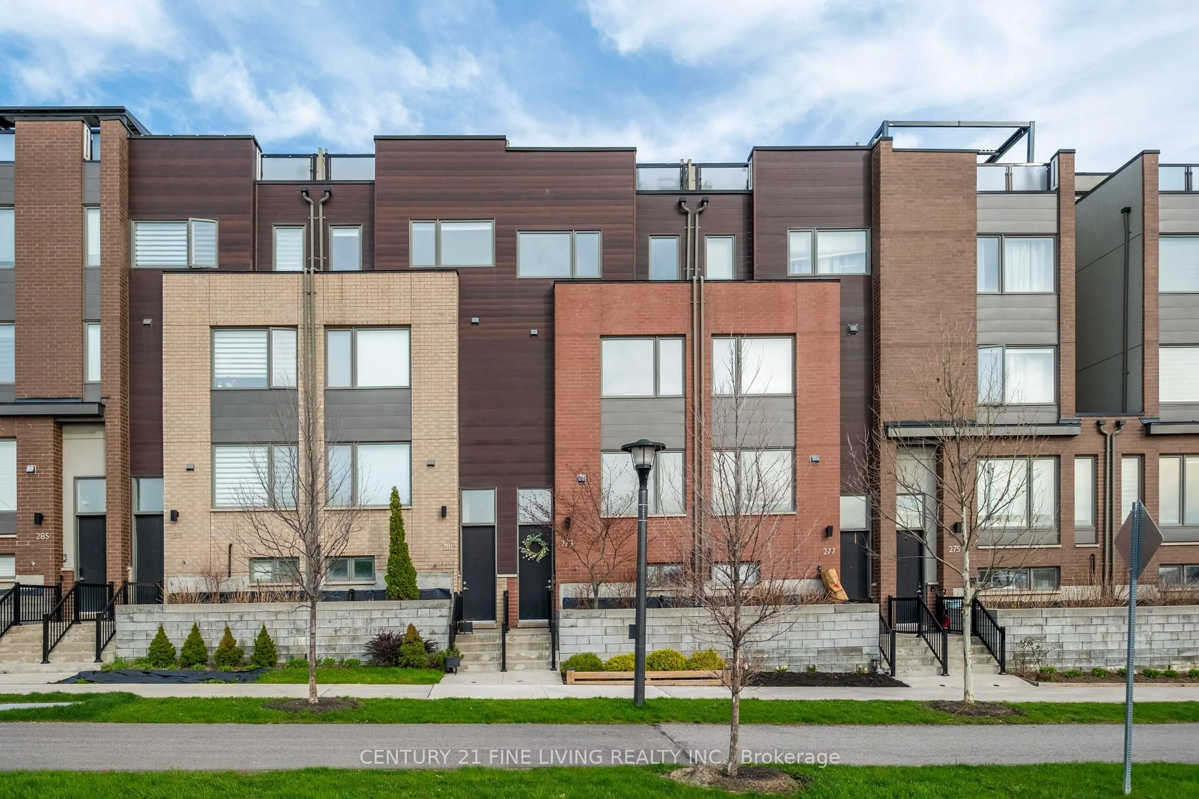 Home with brick exterior material, street for 279 Downsview Park Blvd, Toronto Ontario M3K 0B6