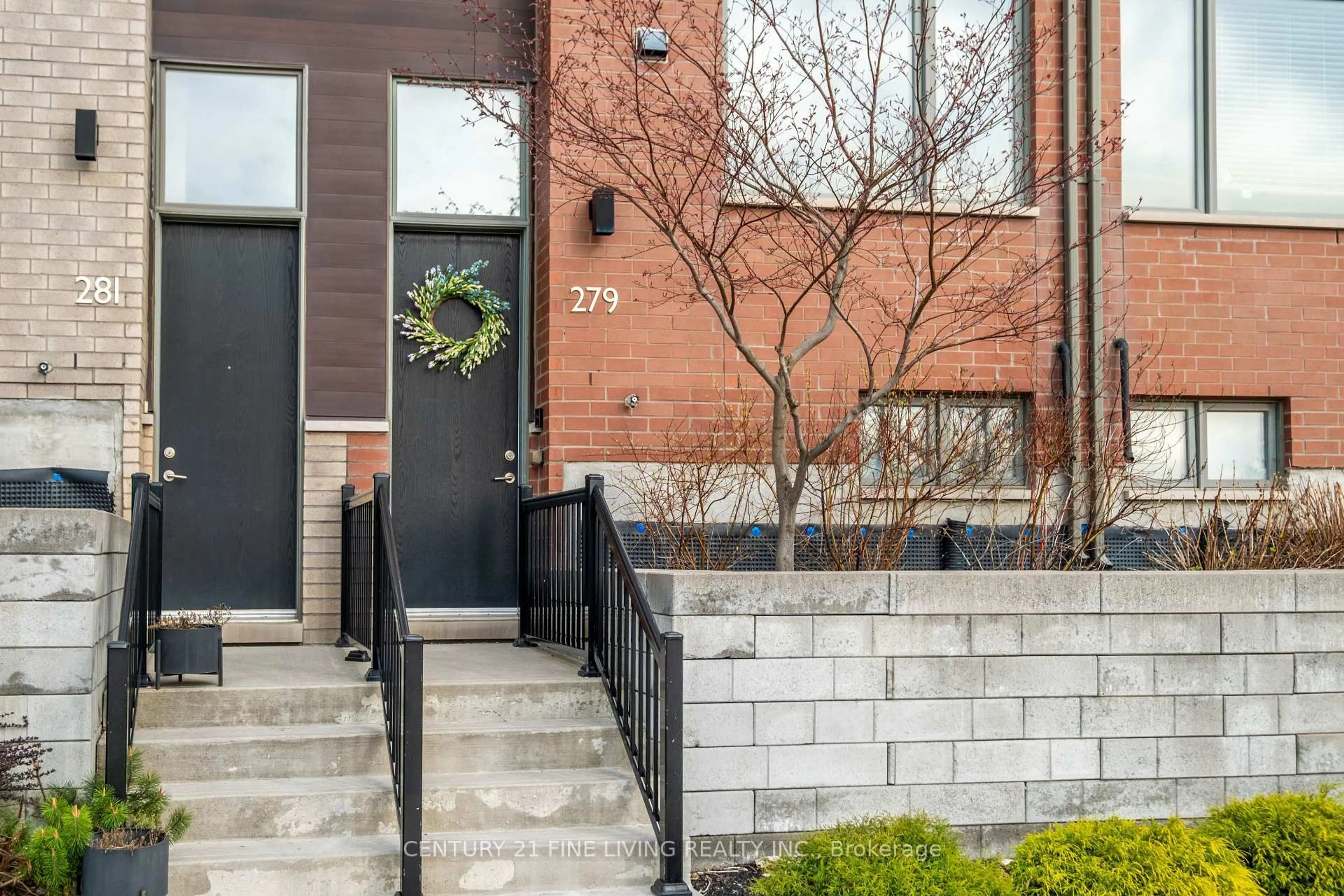 Home with brick exterior material, street for 279 Downsview Park Blvd, Toronto Ontario M3K 0B6