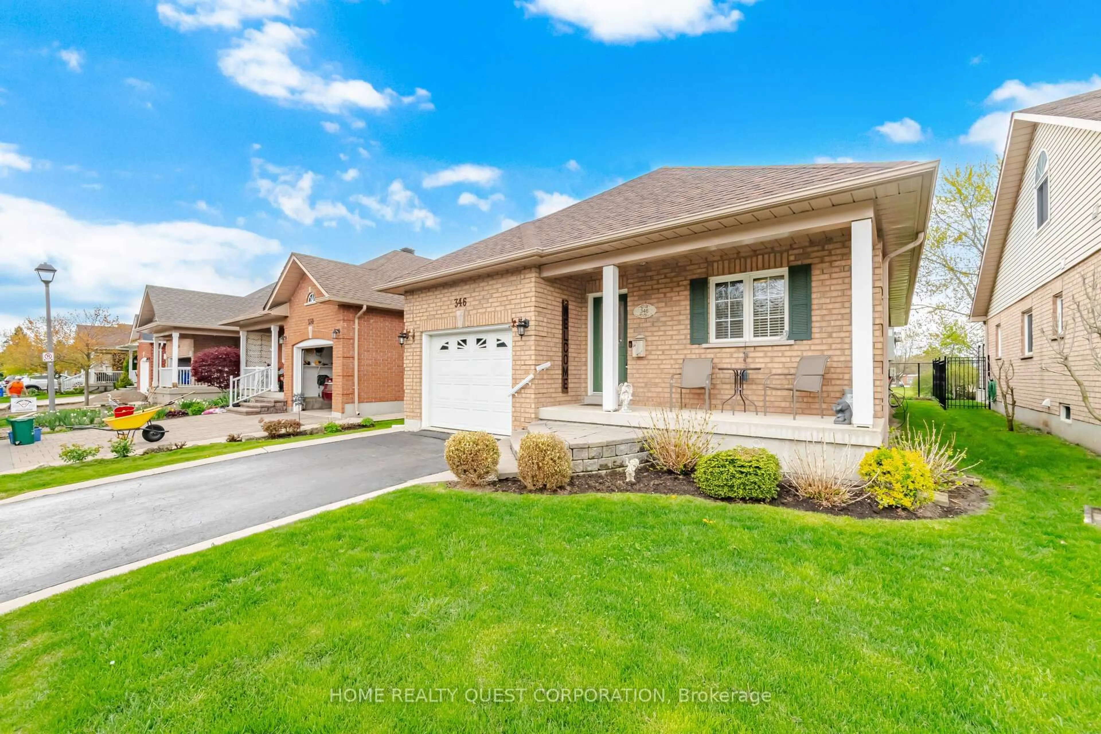 Home with brick exterior material, street for 346 Centennial Forest Dr, Milton Ontario L9T 5X3