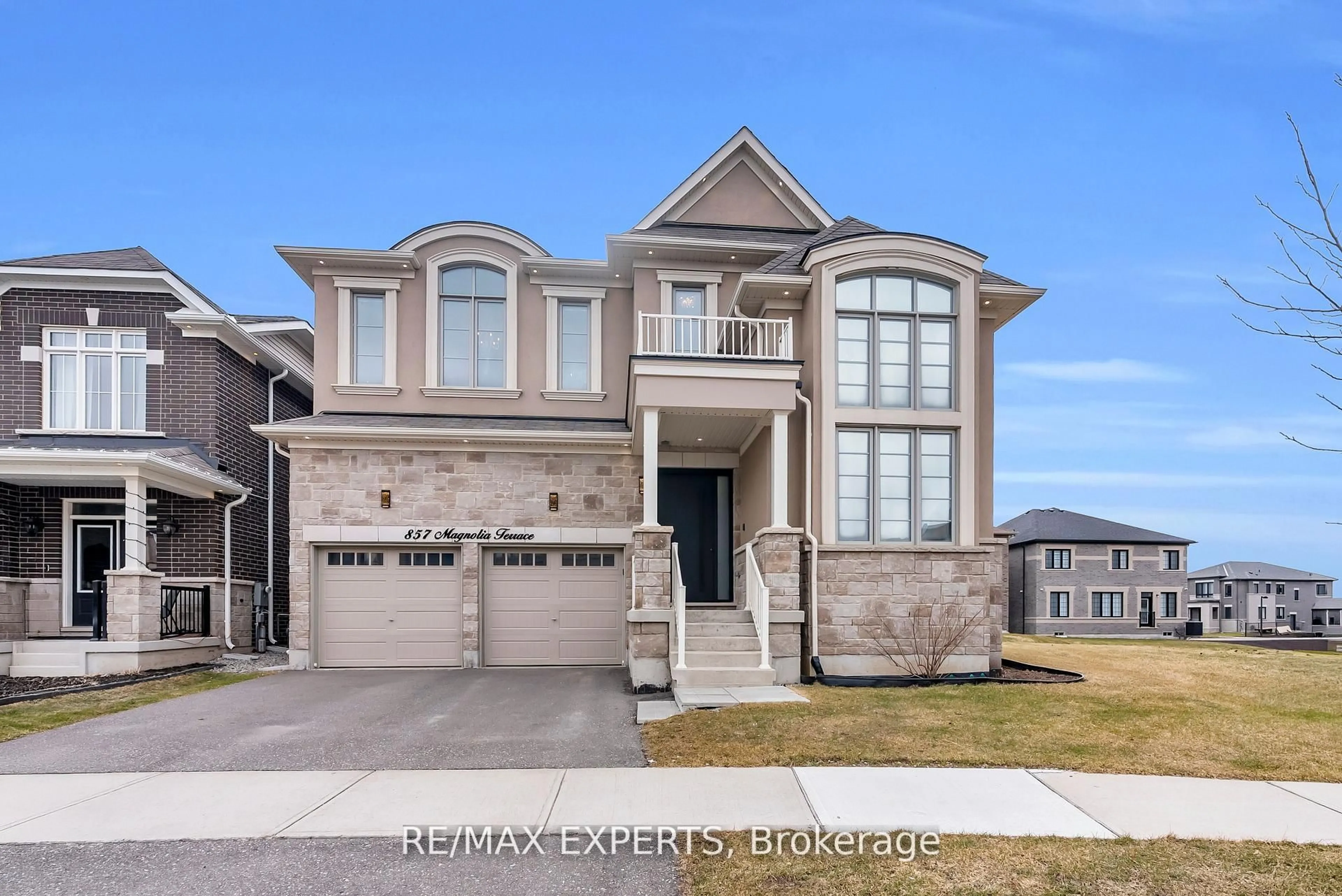 Home with brick exterior material, street for 857 Magnolia Terr, Milton Ontario L9E 1R2