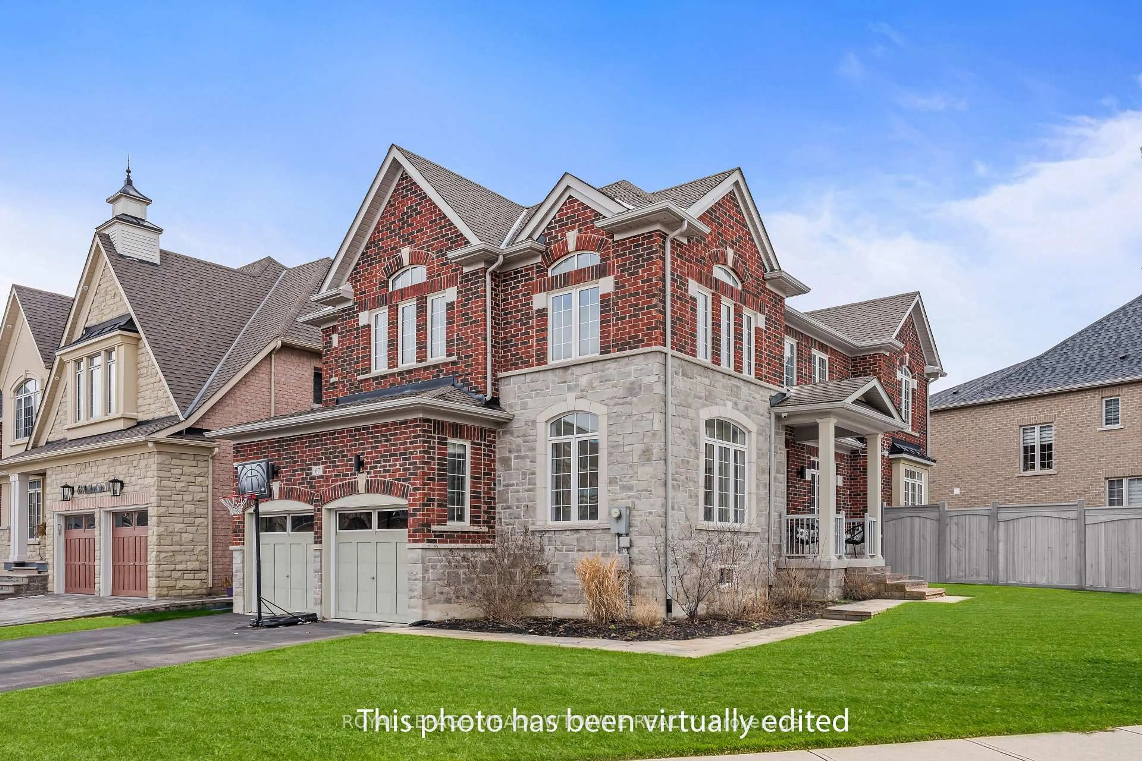 Home with brick exterior material, street for 67 Hidden Lake Tr, Halton Hills Ontario L7G 0K6