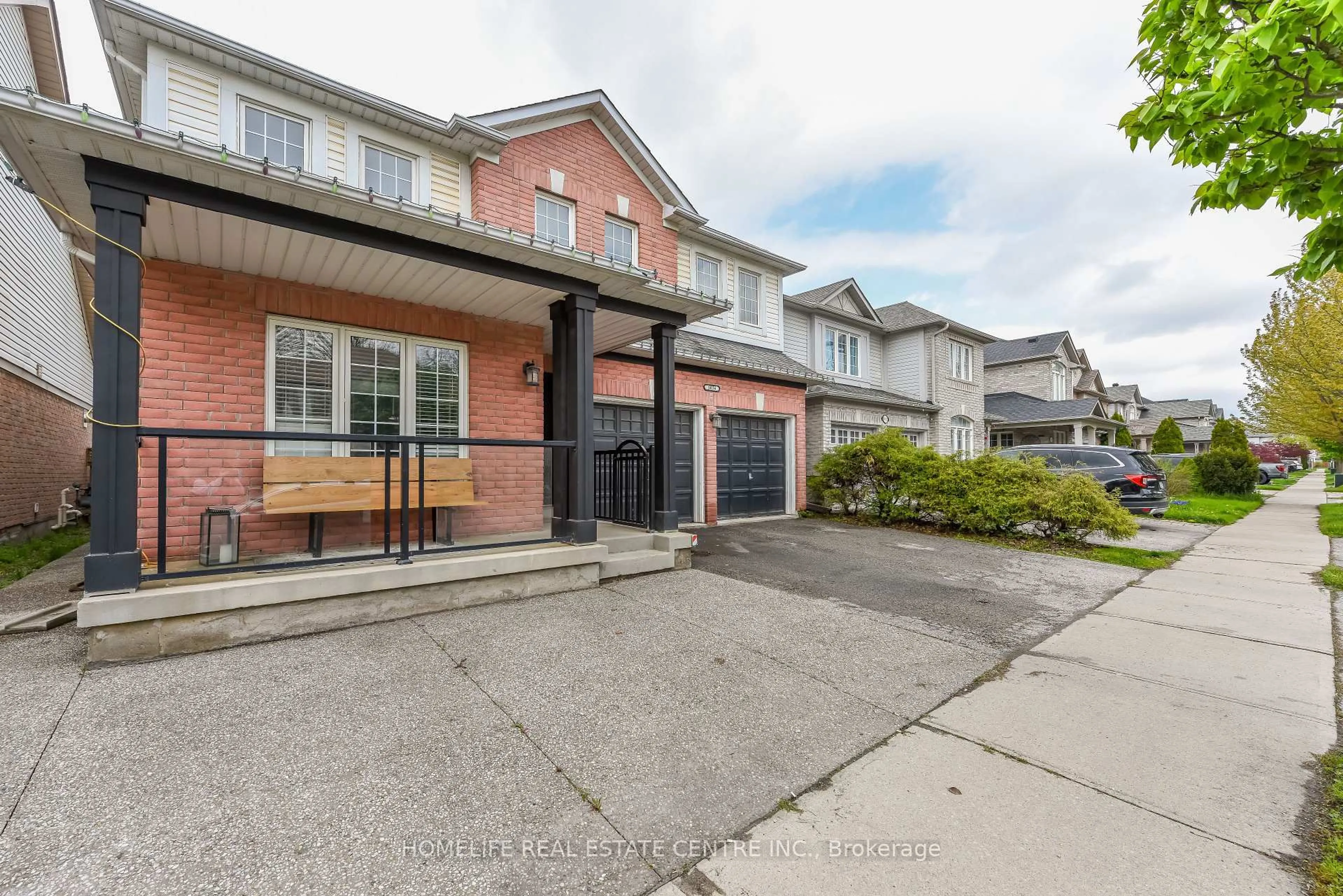 Home with brick exterior material, street for 1034 Freeman Tr, Milton Ontario L9T 5T3