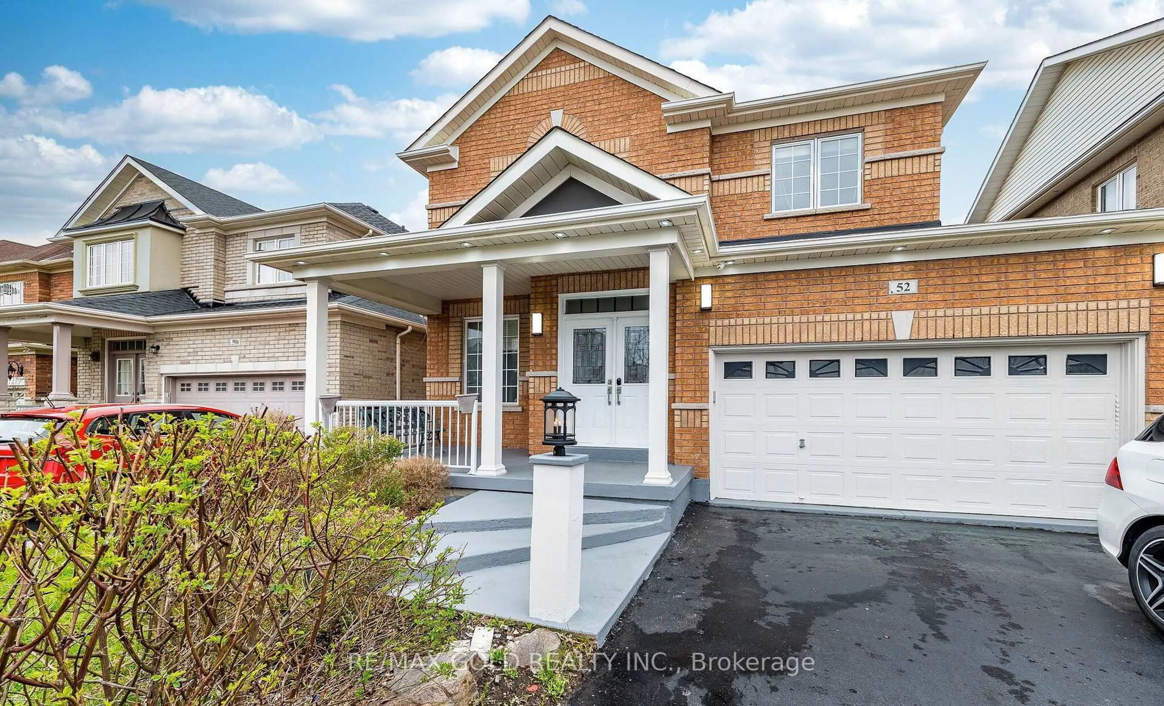 Home with brick exterior material, street for 52 Moldovan Dr, Brampton Ontario L6R 0E4