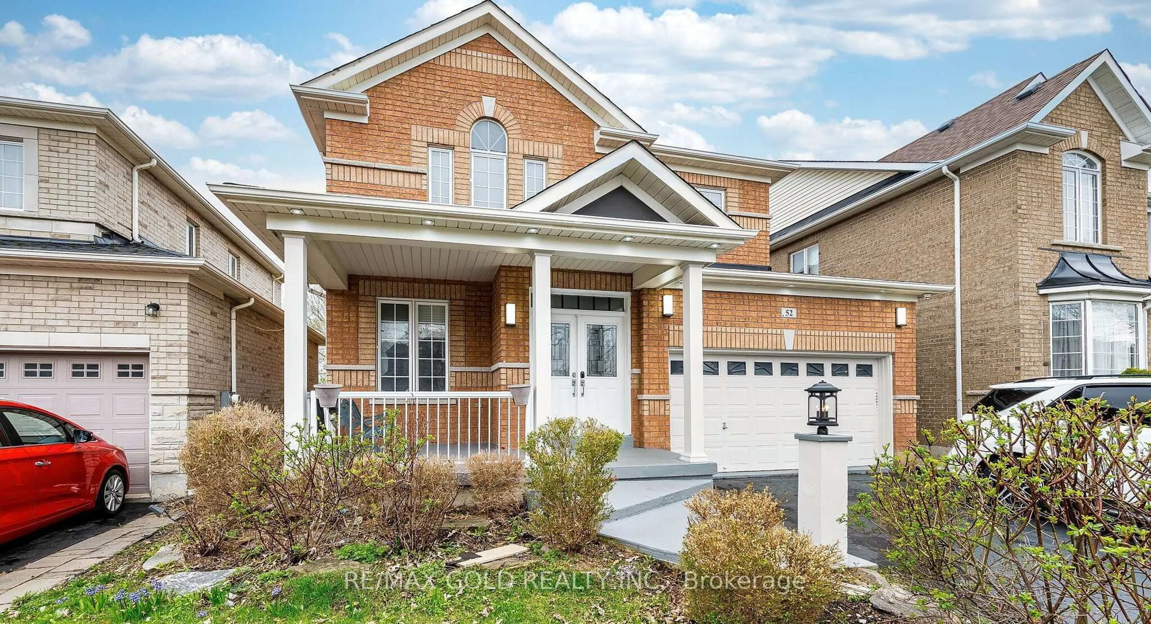 Home with brick exterior material, street for 52 Moldovan Dr, Brampton Ontario L6R 0E4