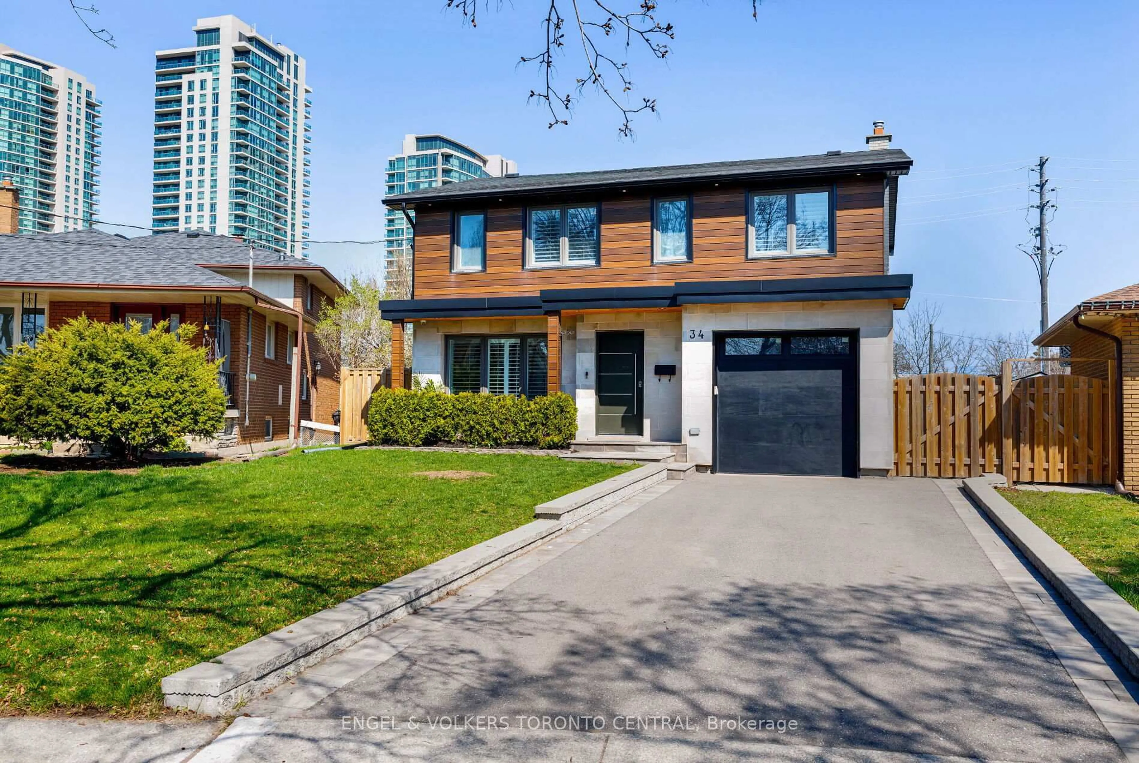 Home with brick exterior material, street for 34 Rufford Rd, Toronto Ontario M8W 4V6