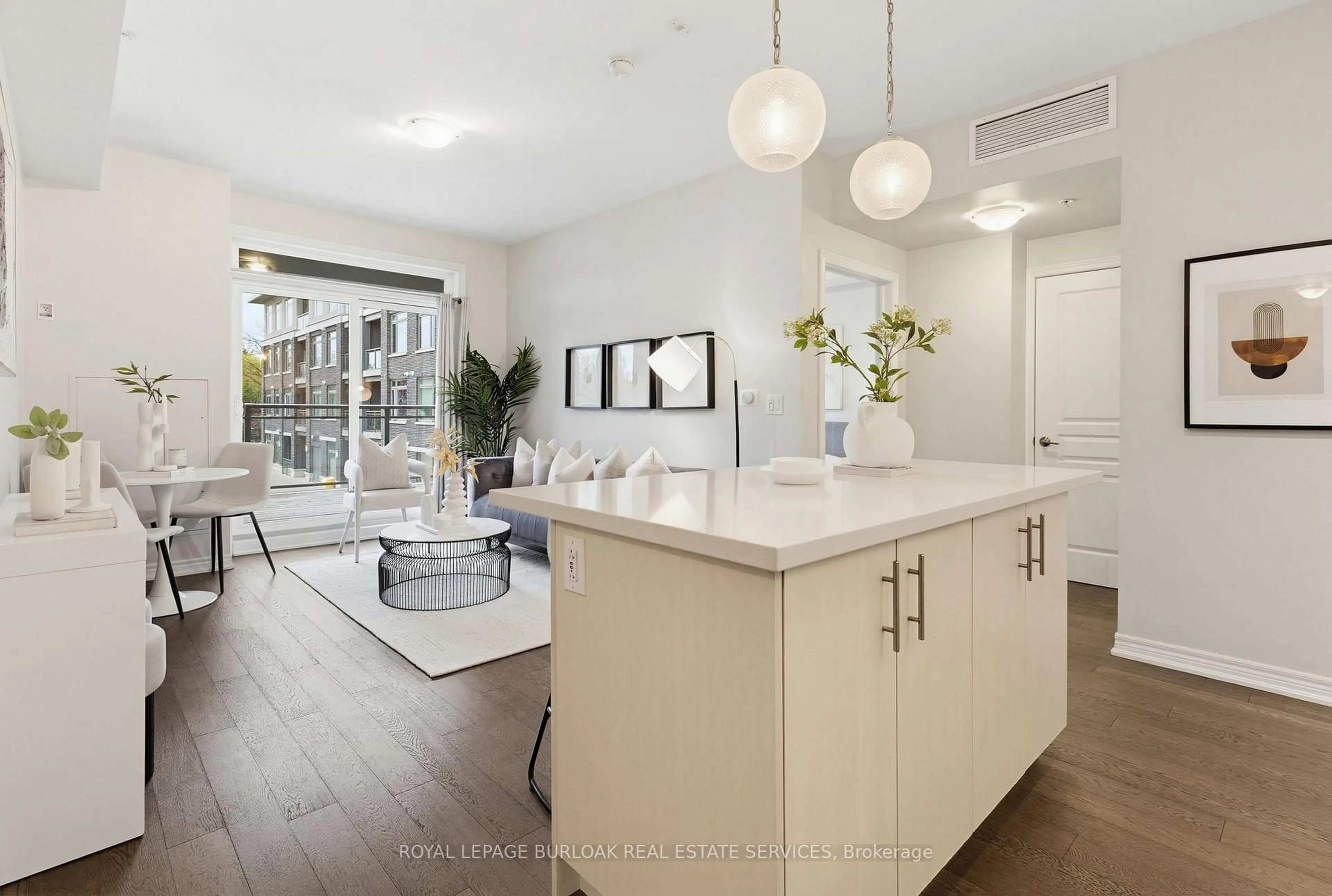 Open concept kitchen, unknown for 457 Plains Rd #202, Burlington Ontario L7T 0B8