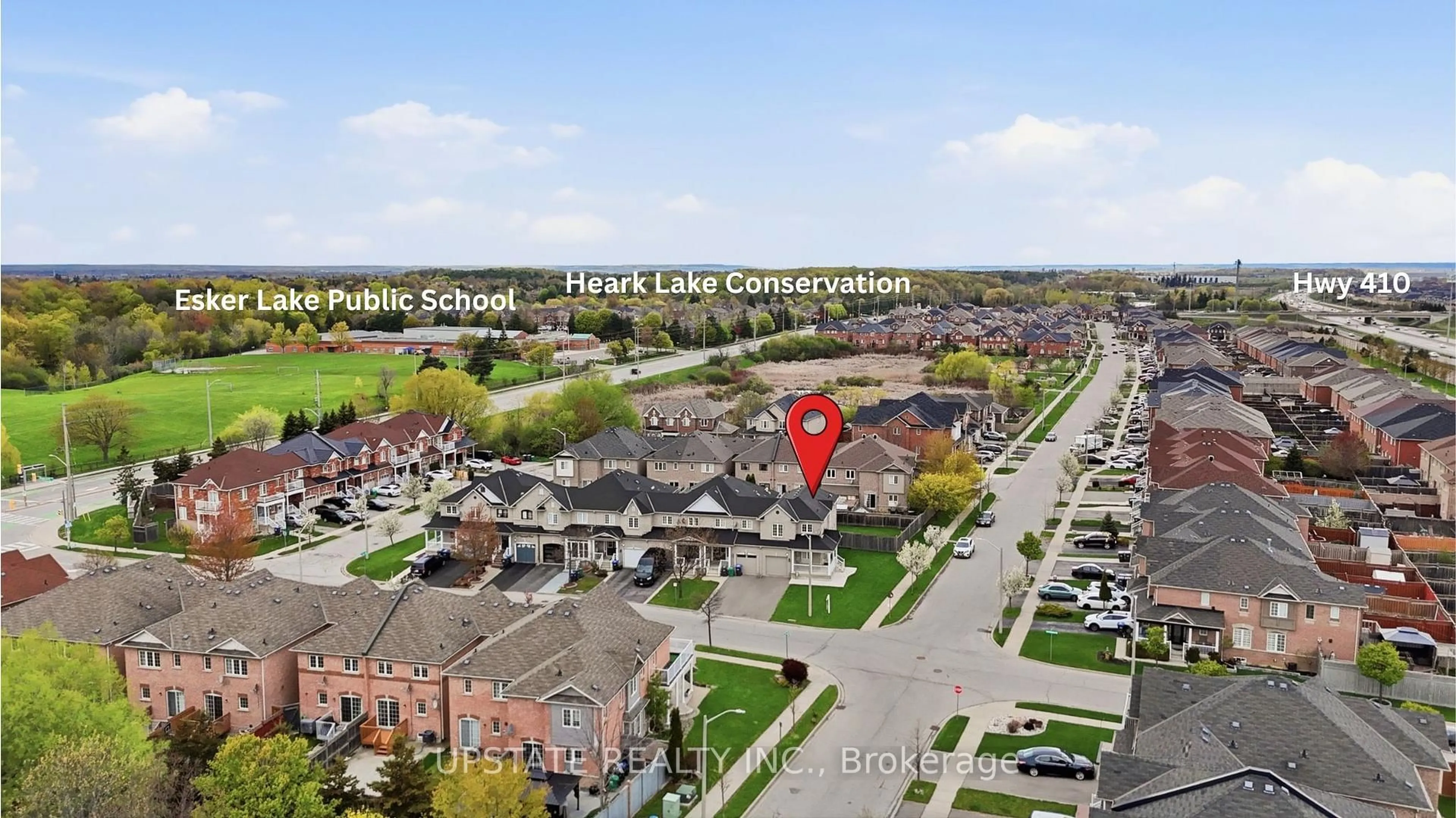 A pic from outside/outdoor area/front of a property/back of a property/a pic from drone, street for 30 Copperfield Rd, Brampton Ontario L6Z 0C9