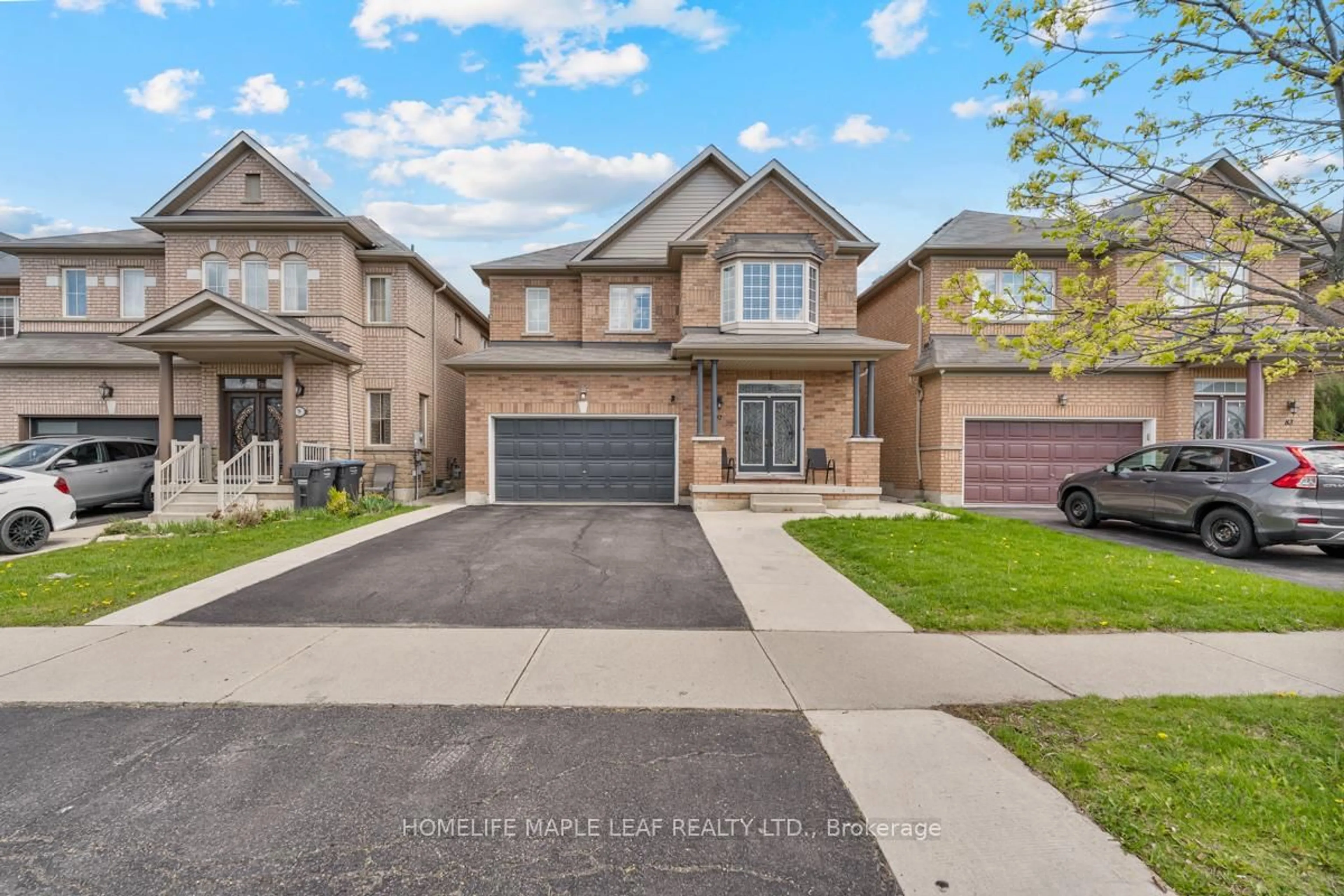 Home with brick exterior material, street for 81 Abitibi Lake Dr, Brampton Ontario L6R 0V8