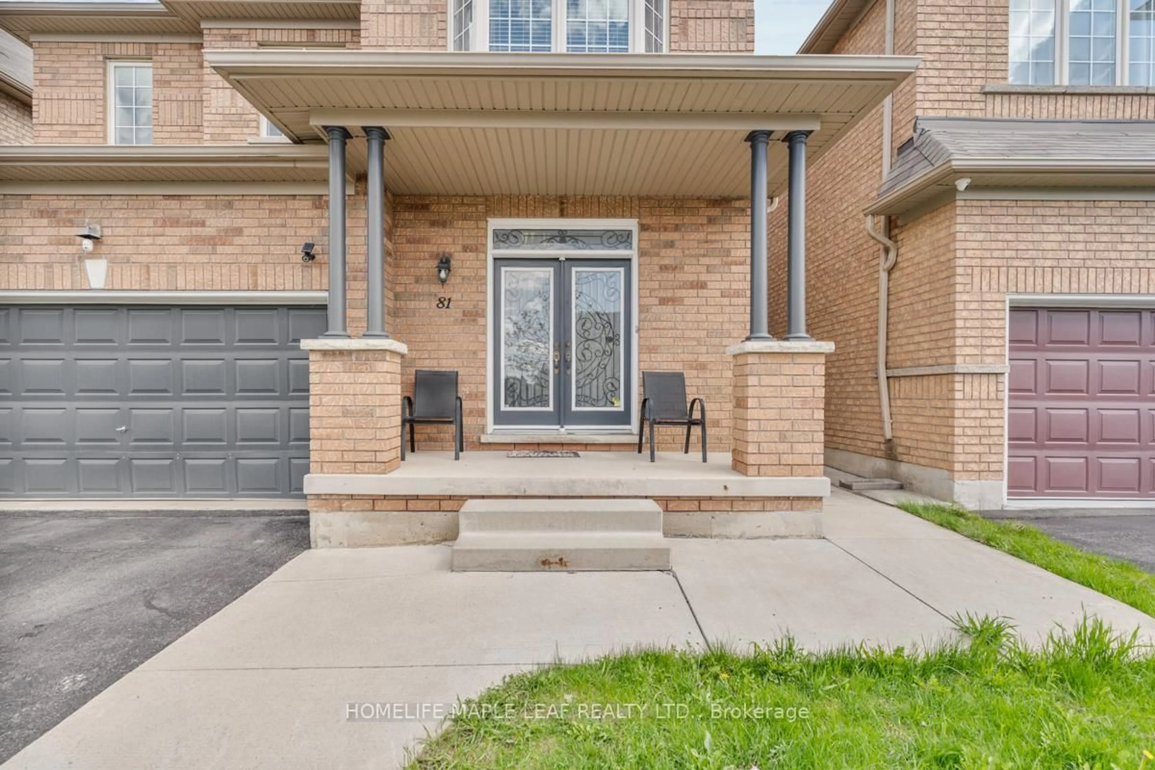 Home with brick exterior material, street for 81 Abitibi Lake Dr, Brampton Ontario L6R 0V8