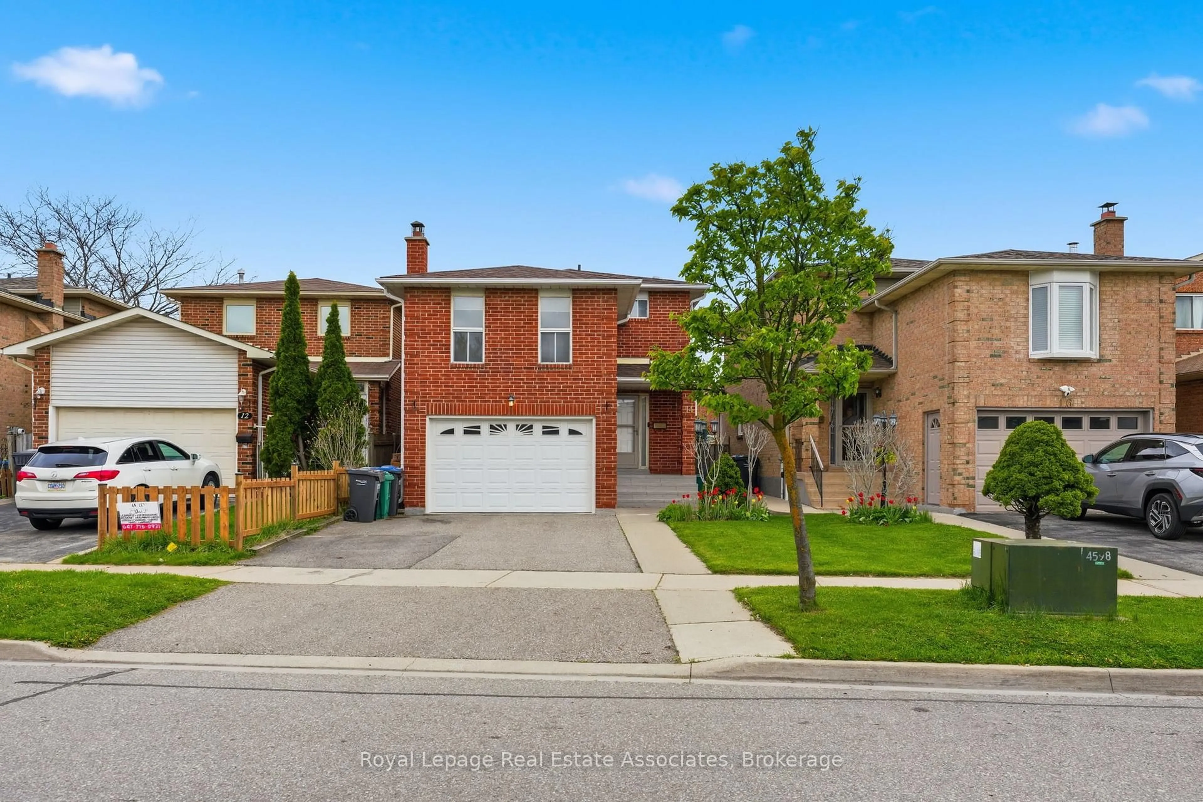 Home with brick exterior material, street for 14 Beisel Crt, Brampton Ontario L6Z 2R8