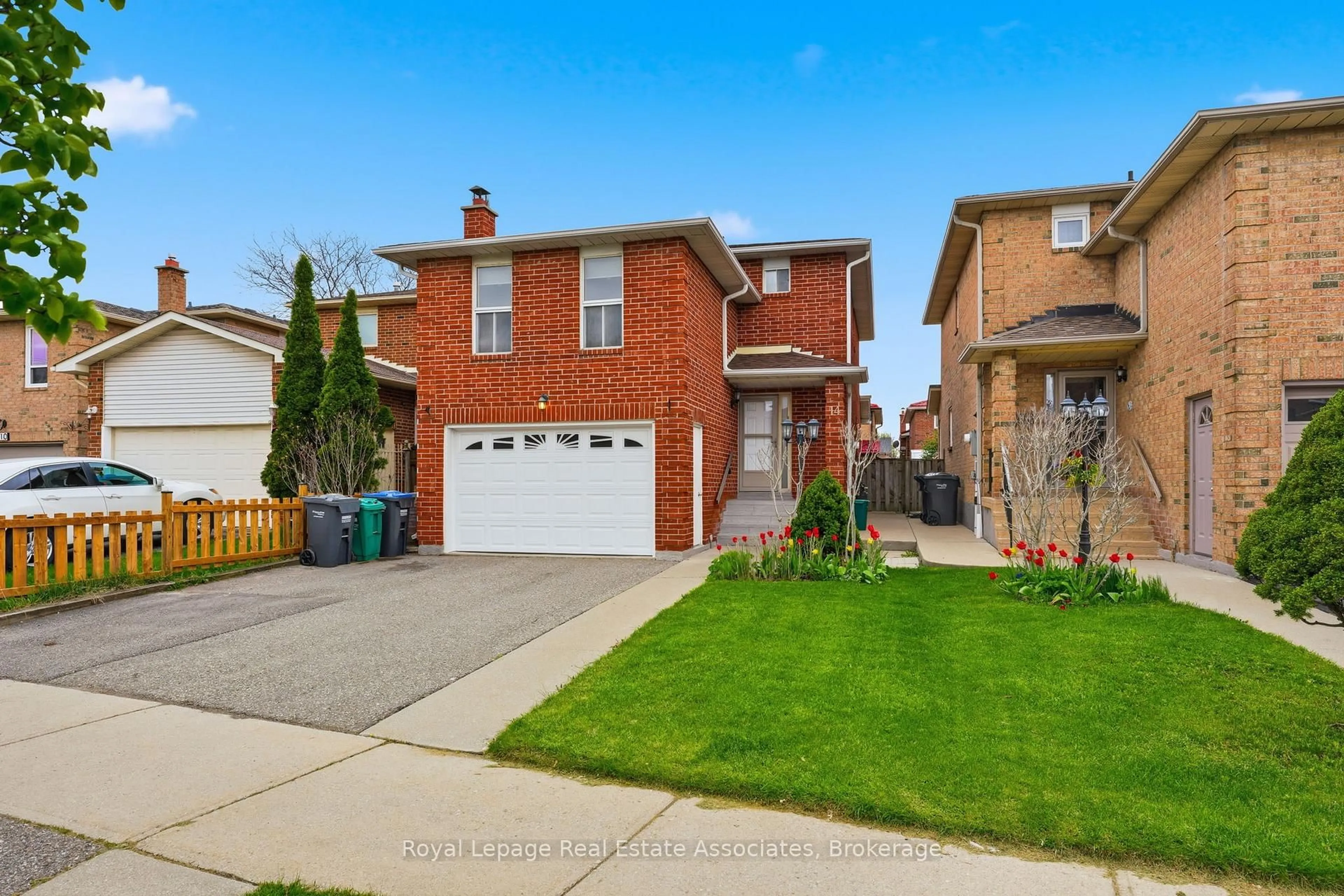 Home with brick exterior material, street for 14 Beisel Crt, Brampton Ontario L6Z 2R8