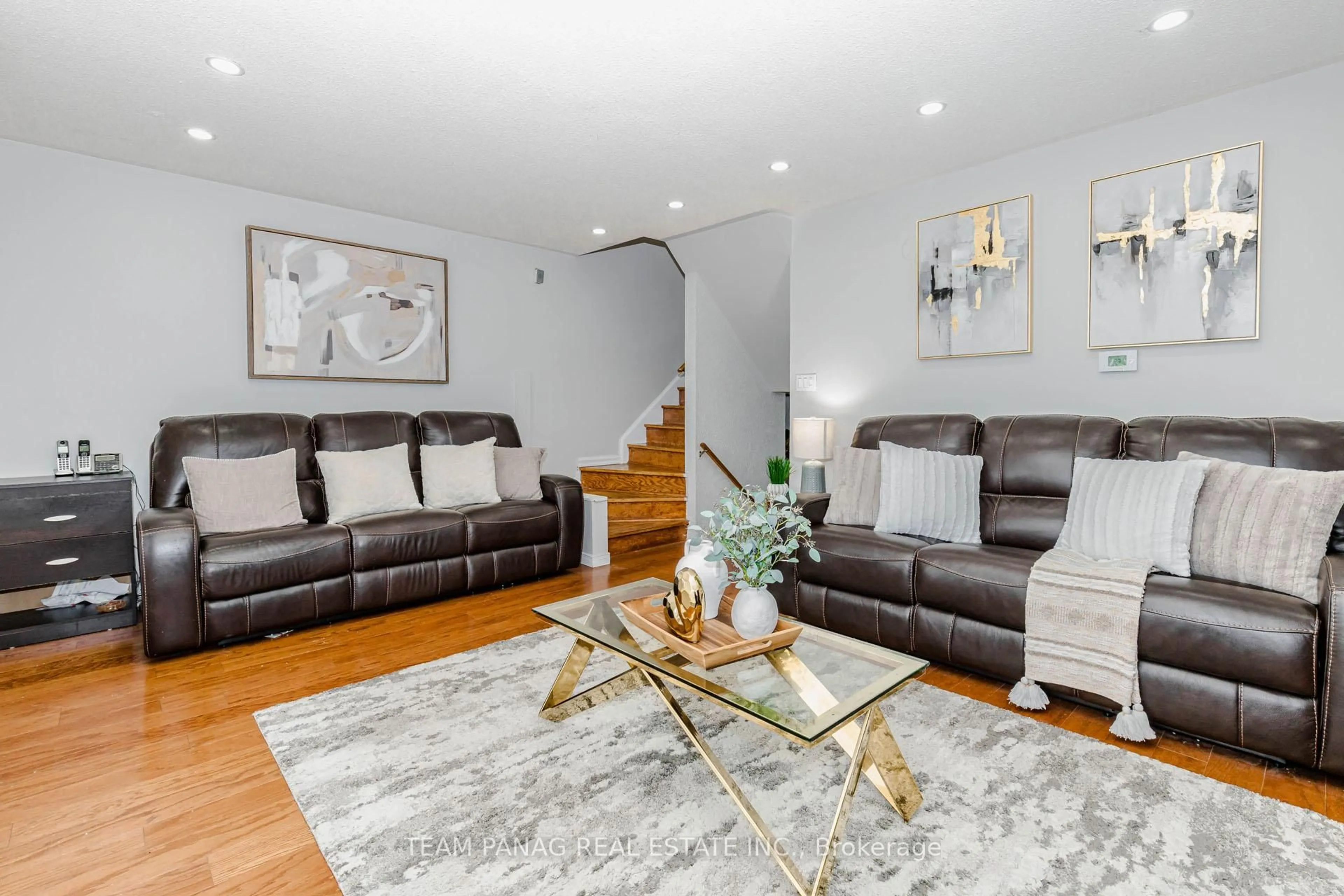 Living room with furniture, unknown for 9 Kendleton Dr #30, Toronto Ontario M9V 1T6