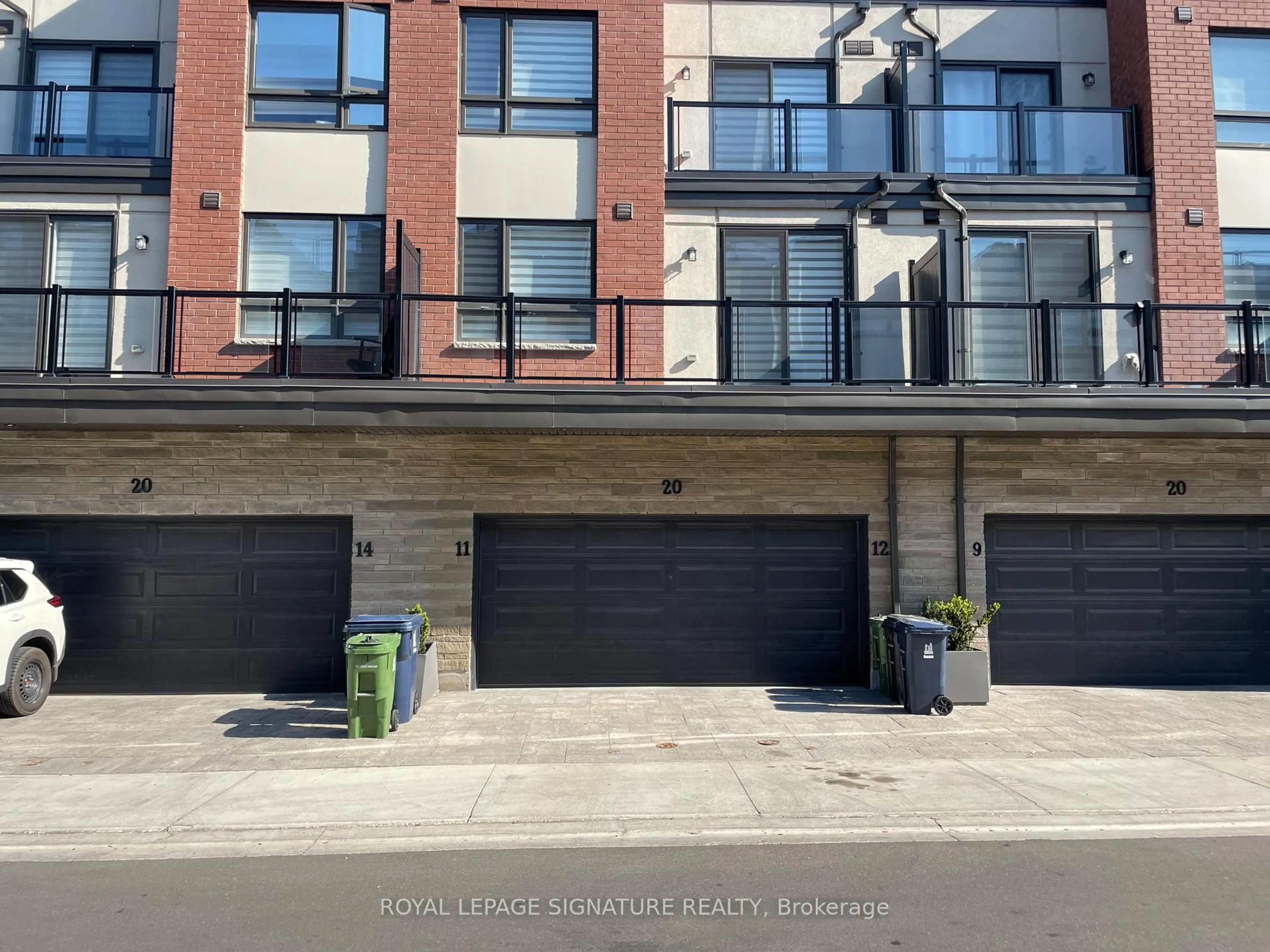 Home with brick exterior material, street for 20 WoodStream Dr #11, Toronto Ontario M9W 0G1