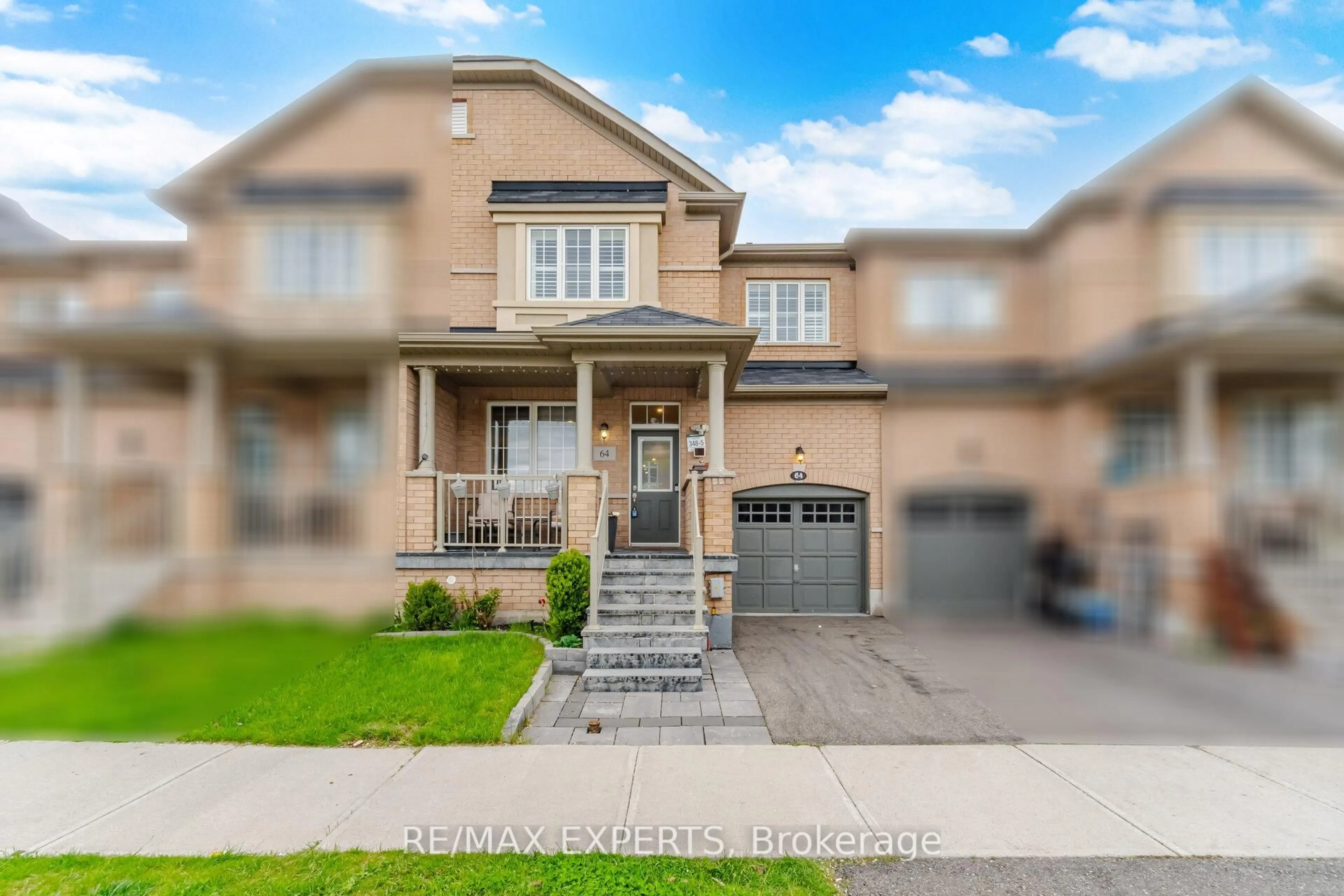 Home with brick exterior material, street for 64 Holbrook Crt, Milton Ontario L9E 1J1