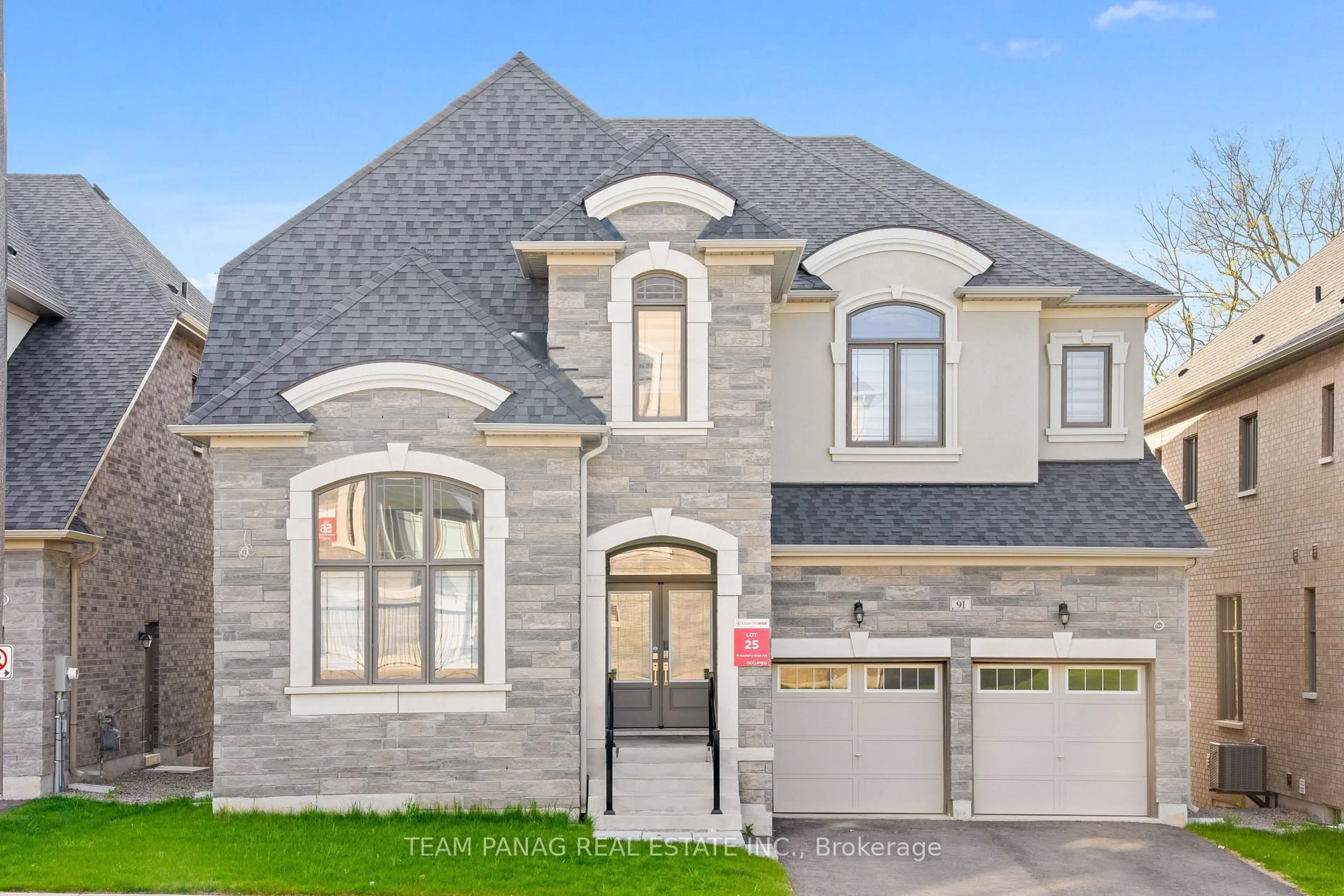 Home with brick exterior material, street for 91 Raspberry Ridge Ave, Caledon Ontario L7C 4N2