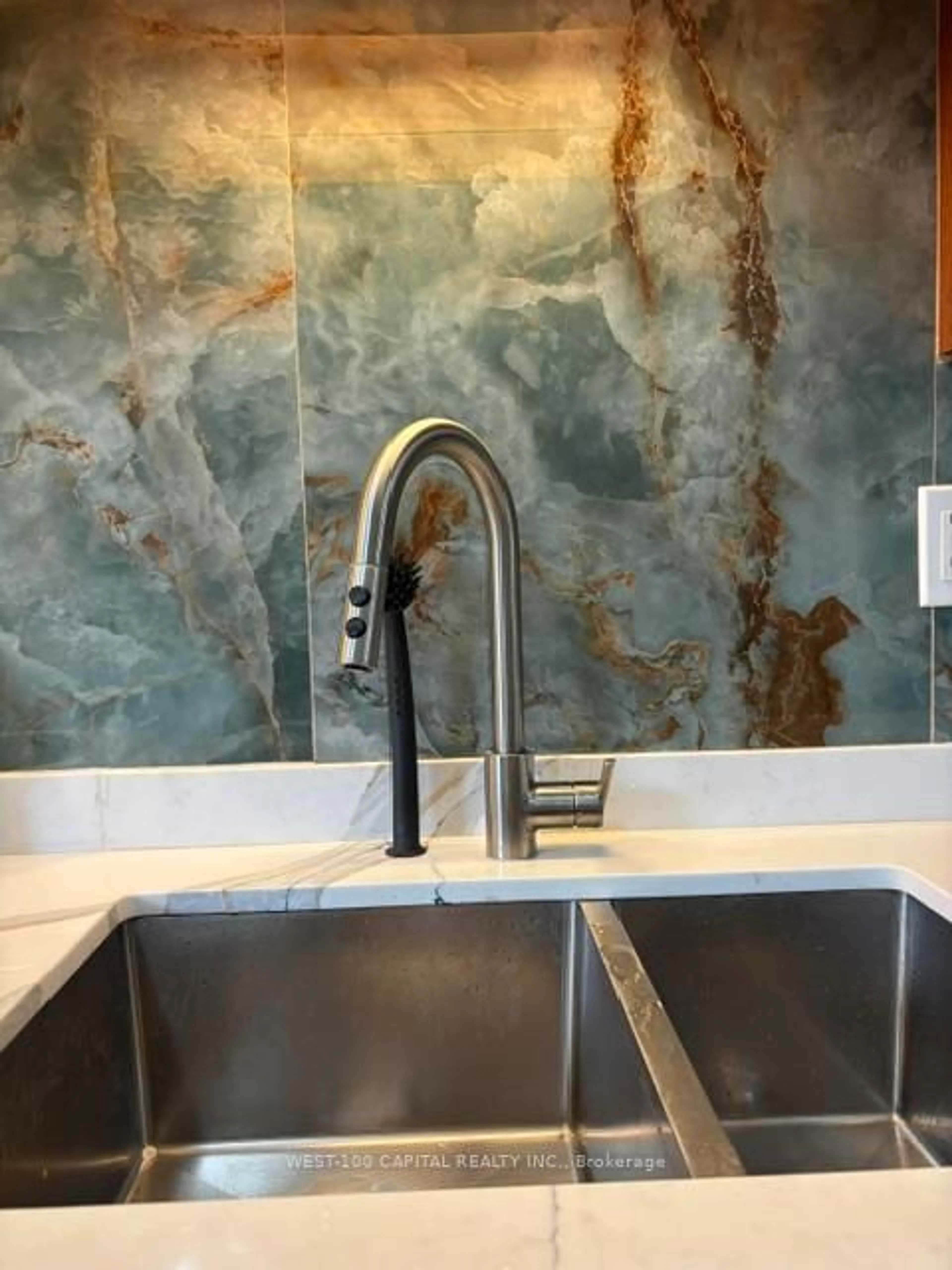 Contemporary kitchen, ceramic/tile floor for 246 John Garland Blvd ##73, Toronto Ontario M9V 1N8