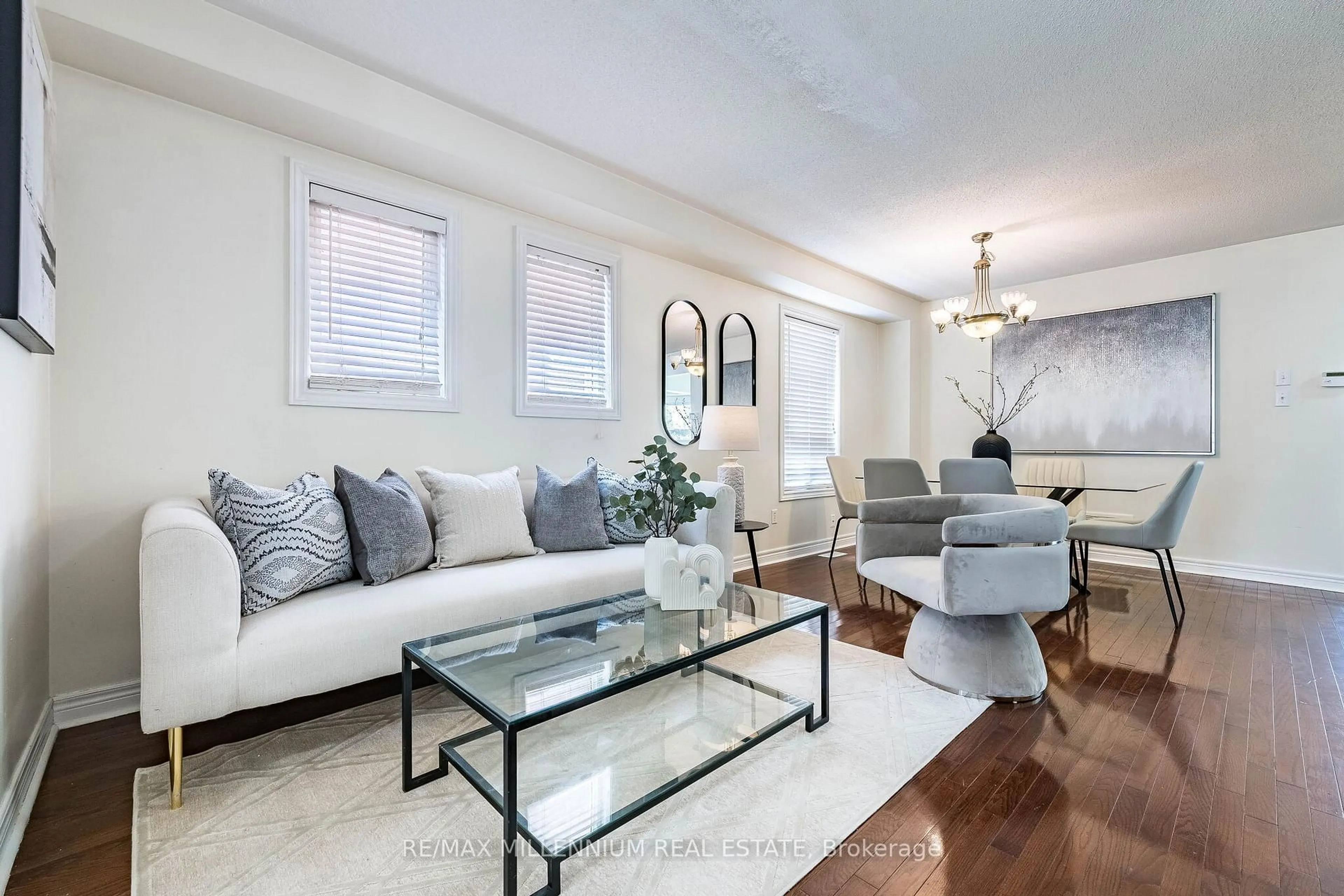 Living room with furniture, unknown for 14 Vermont Rd, Brampton Ontario L7A 3G3
