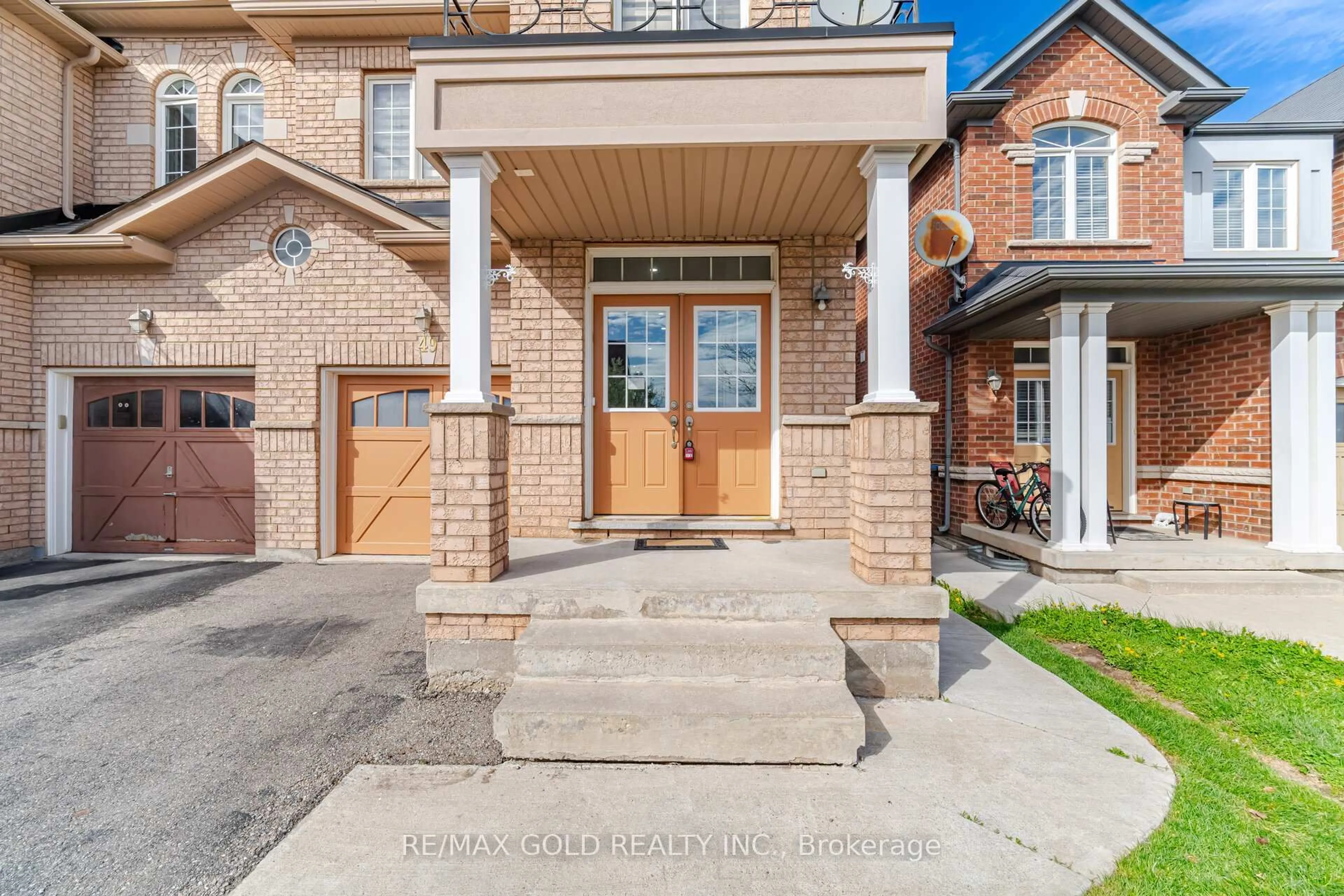 Home with brick exterior material, street for 49 Interlude Dr, Brampton Ontario L6X 3B1