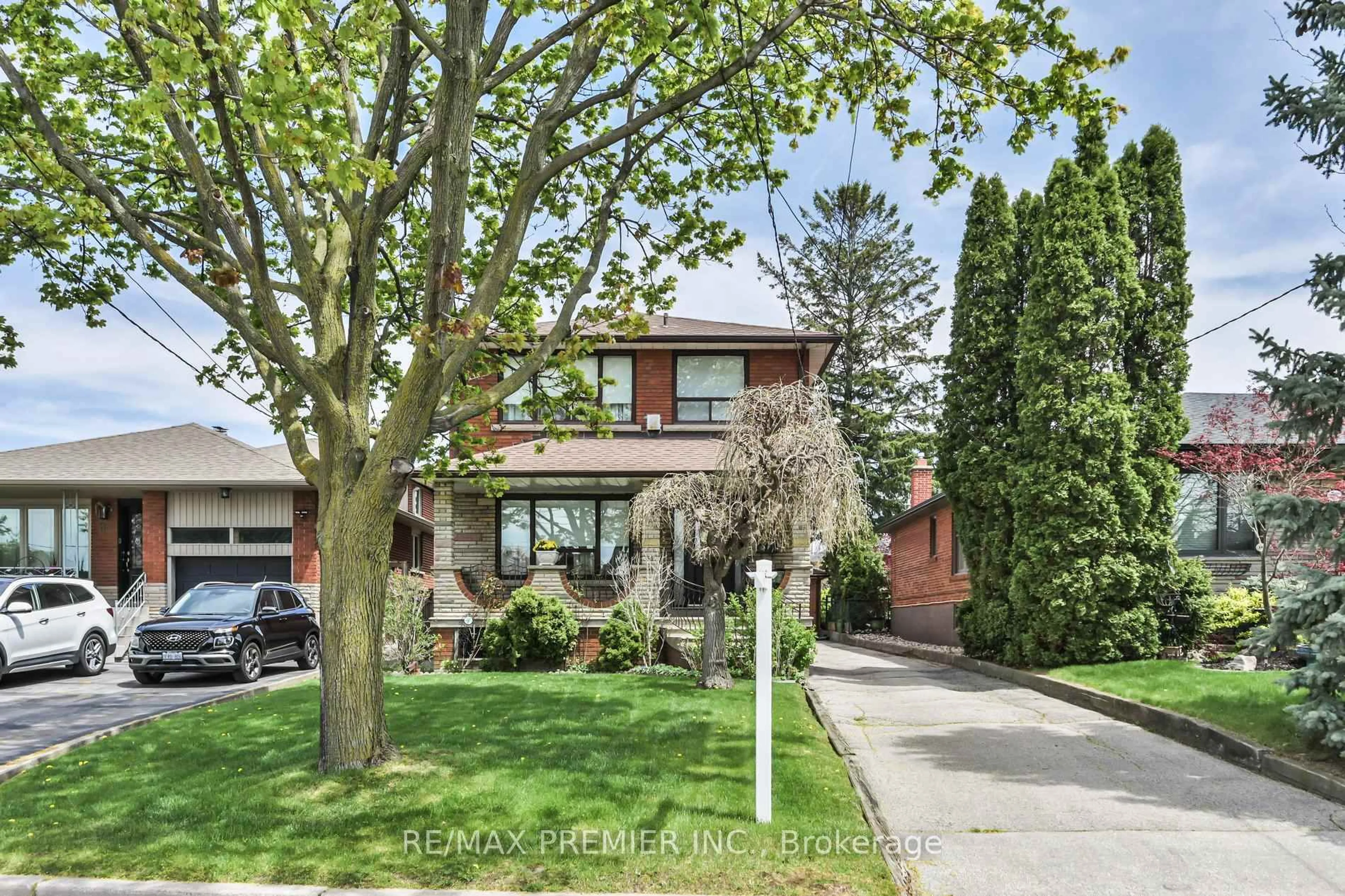 Home with brick exterior material, street for 81 Macleod St, Toronto Ontario M6L 2M8