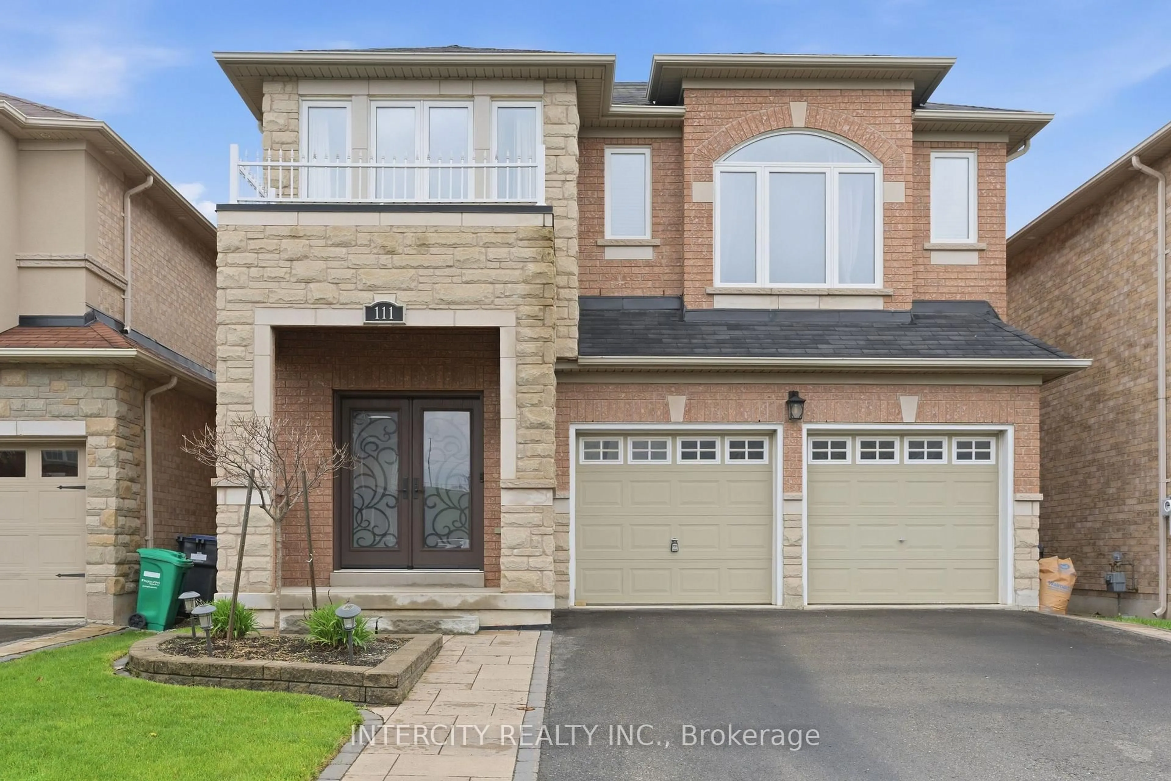 Home with brick exterior material, street for 111 Fandango Dr, Brampton Ontario L6X 0P8