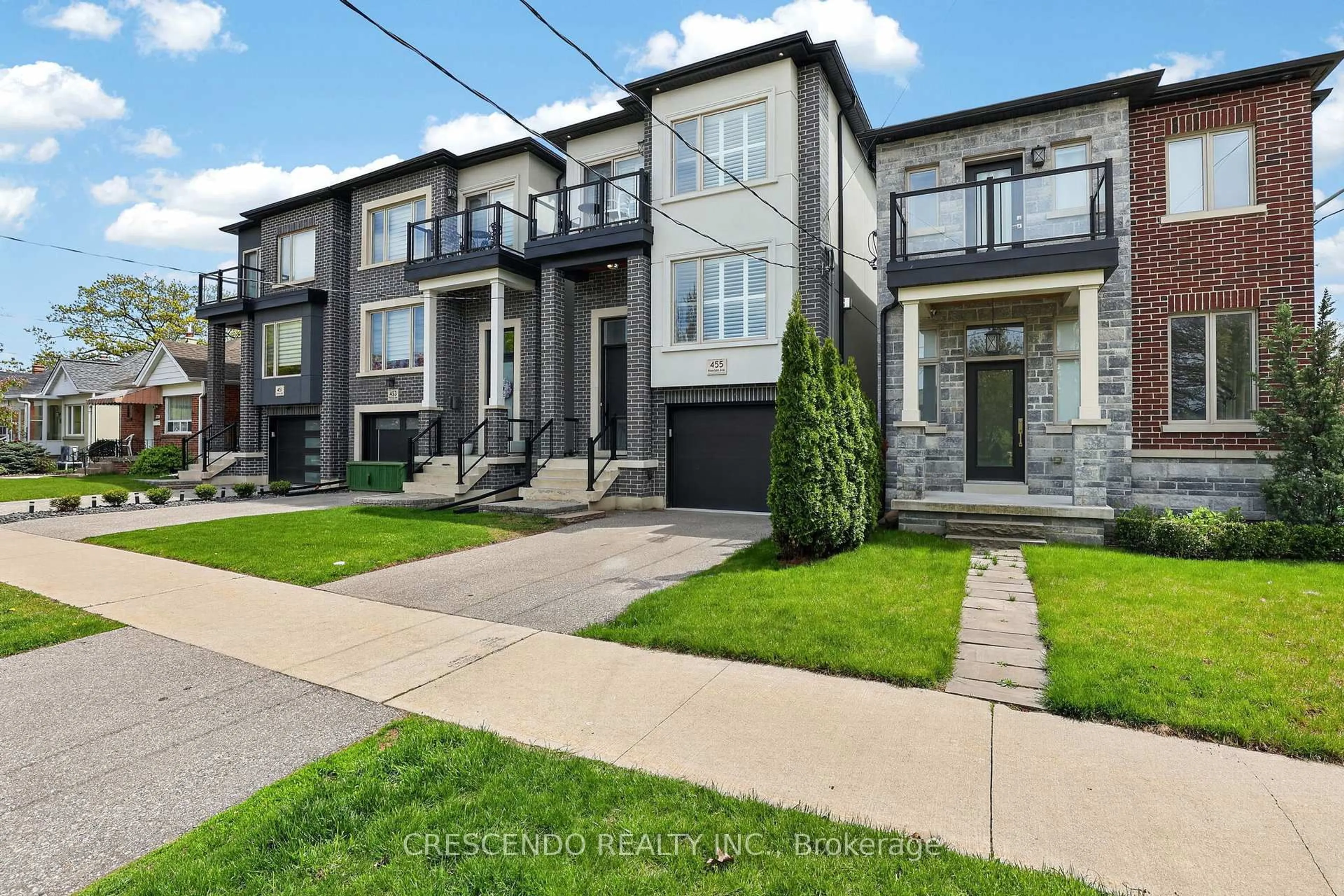 Home with brick exterior material, street for 455 Rimilton Ave, Toronto Ontario M8W 2G7