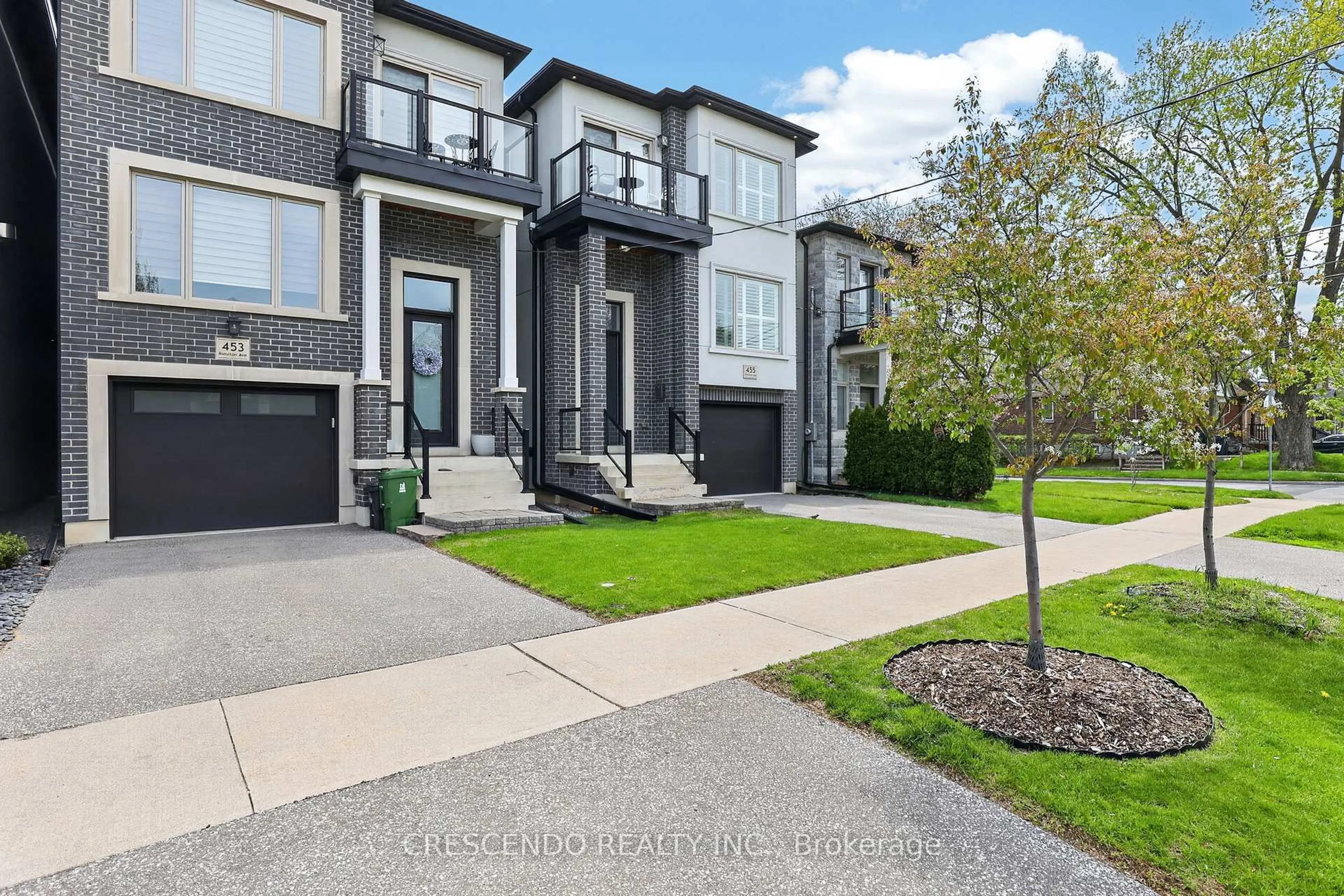 Home with brick exterior material, street for 455 Rimilton Ave, Toronto Ontario M8W 2G7