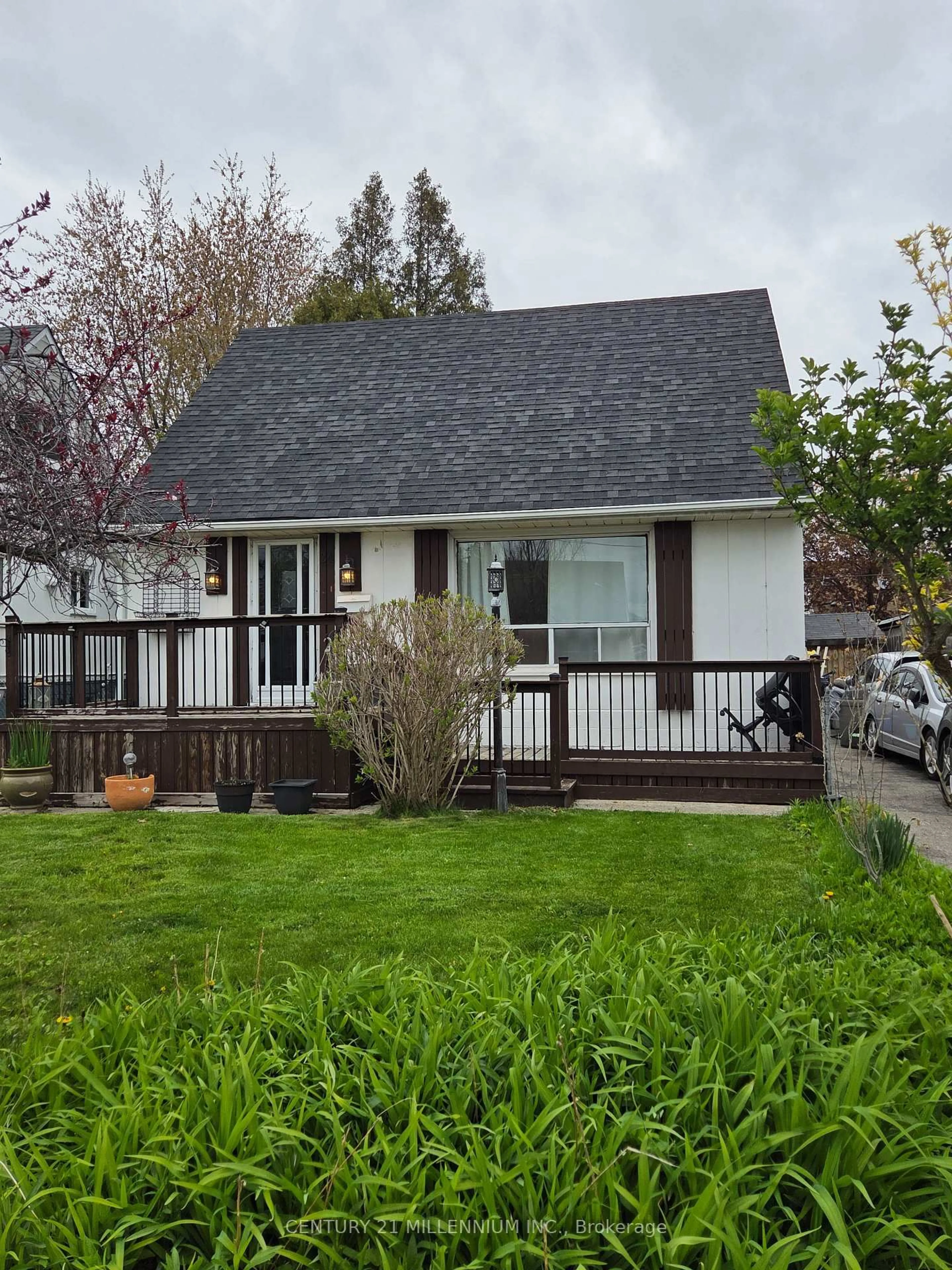 Home with vinyl exterior material, street for 24 Densmore Ave, Toronto Ontario M9W 1V2