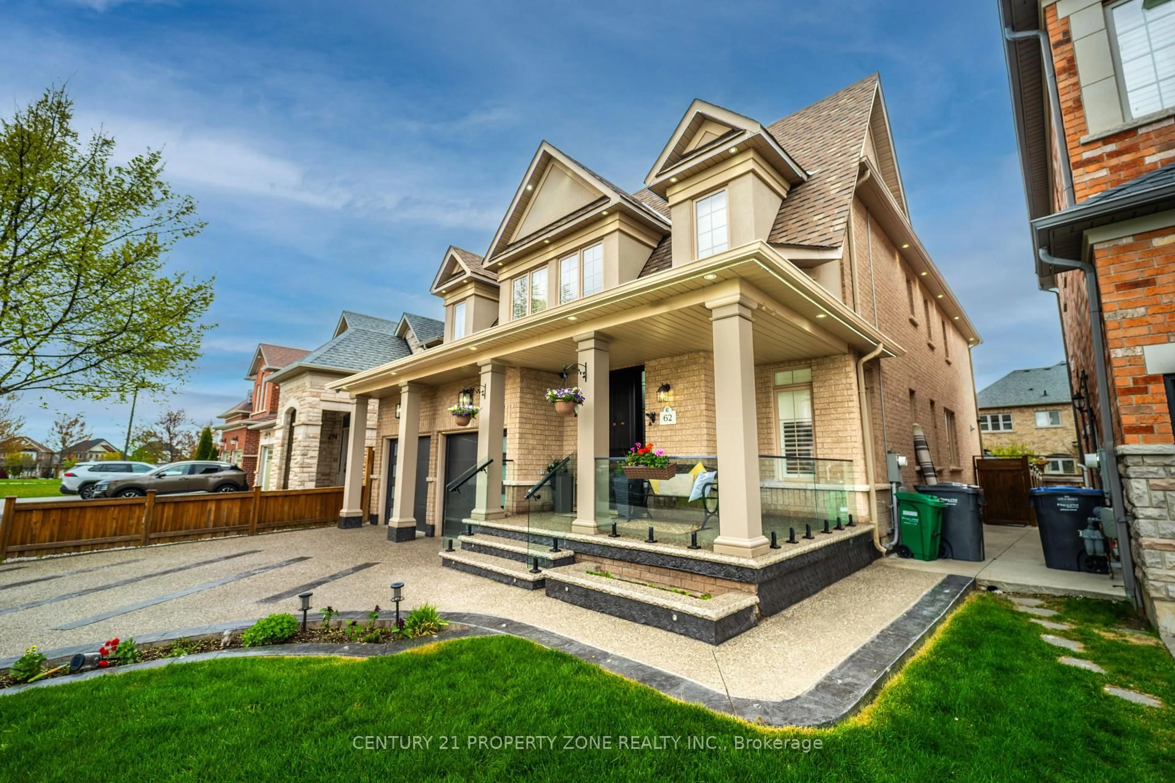 Home with brick exterior material, street for 62 Impulse Circ, Brampton Ontario L6X 0X9