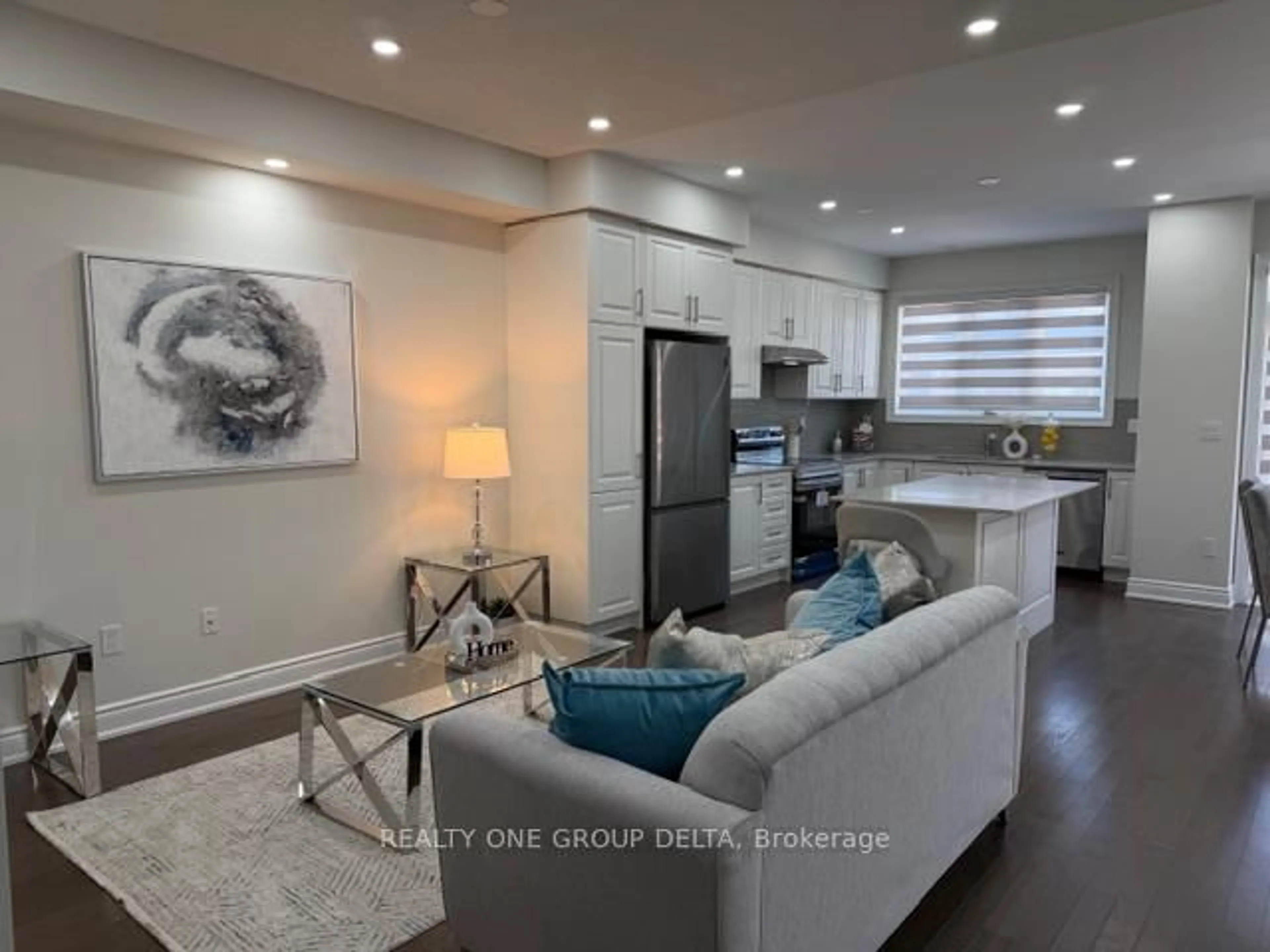 Open concept kitchen, unknown for 6 Quinton Rdge #., Brampton Ontario L6Y 0E3