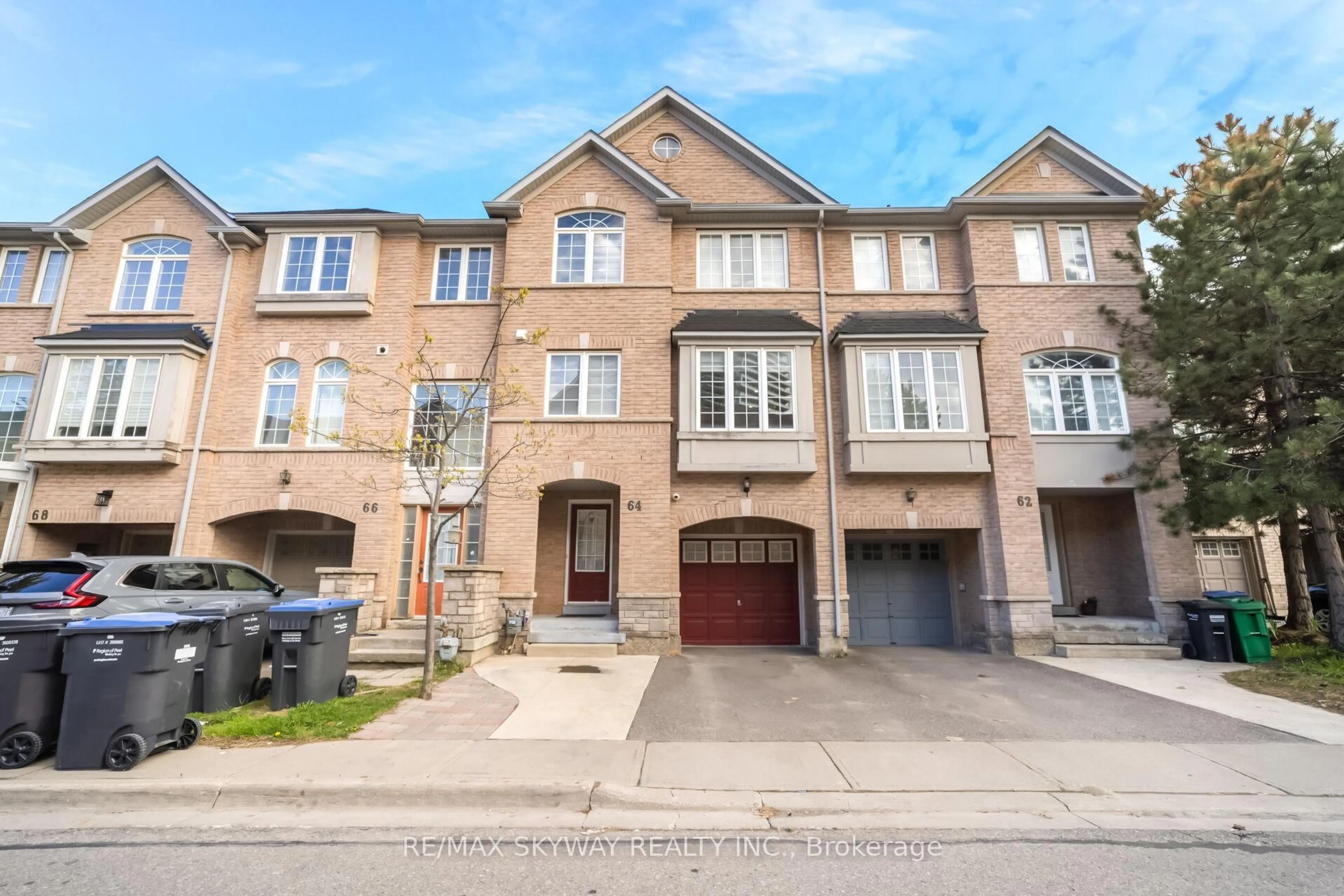 A pic from outside/outdoor area/front of a property/back of a property/a pic from drone, street for 64 Bernard Ave, Brampton Ontario L6Y 5S4