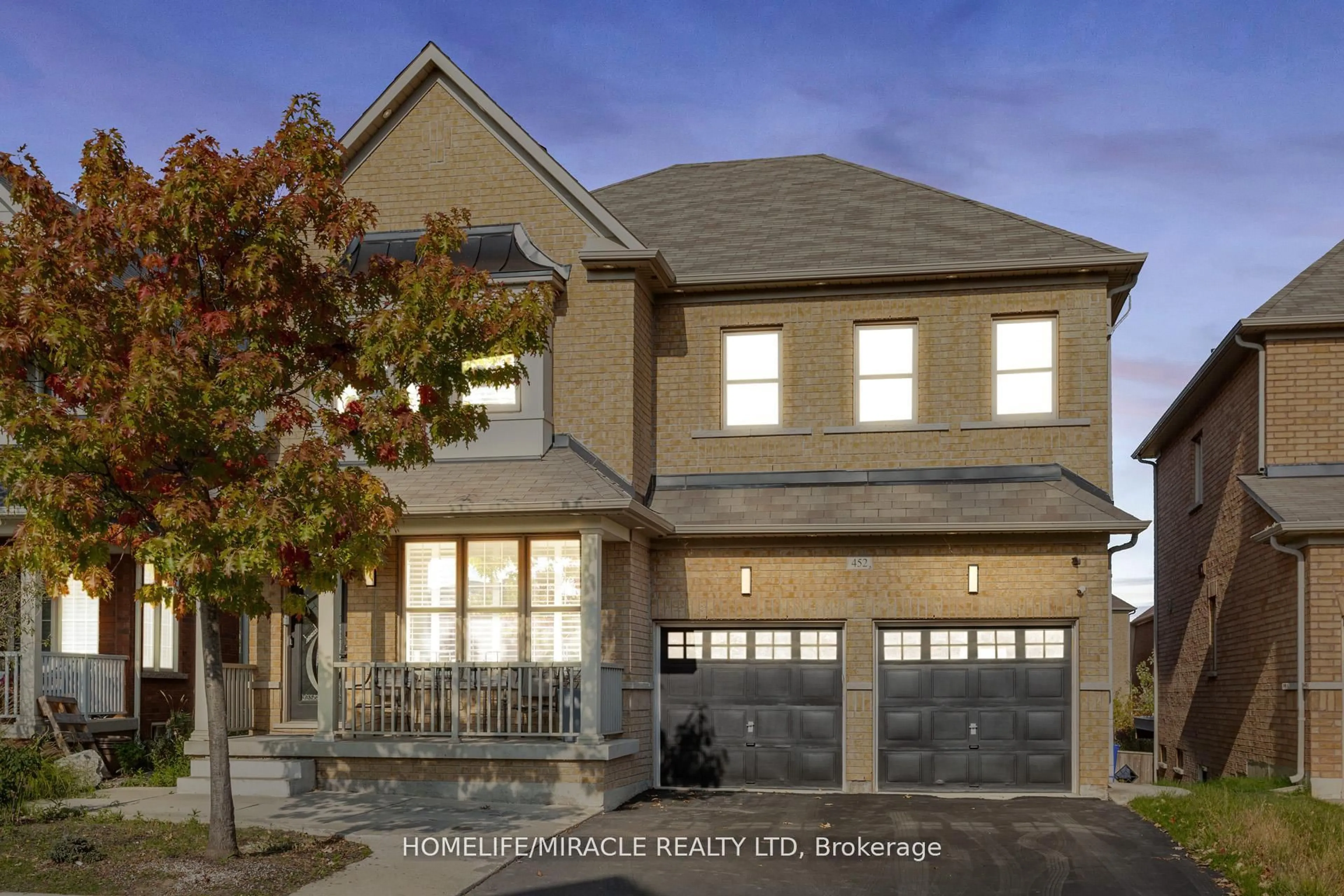 Home with brick exterior material, street for 452 Nairn Circ, Milton Ontario L9T 8A6