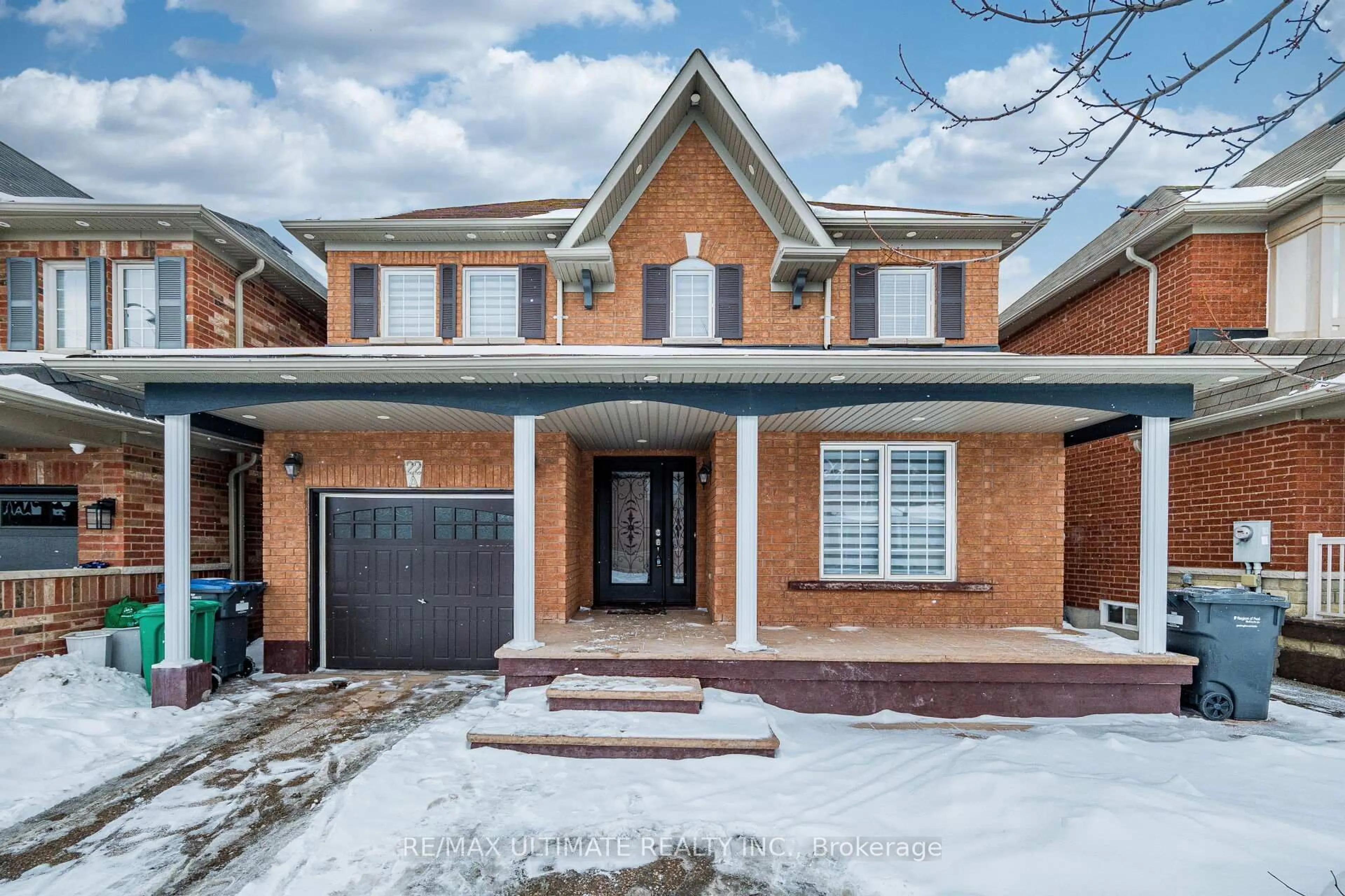 Home with brick exterior material, street for 22 Beresford Cres, Brampton Ontario L6P 2M2