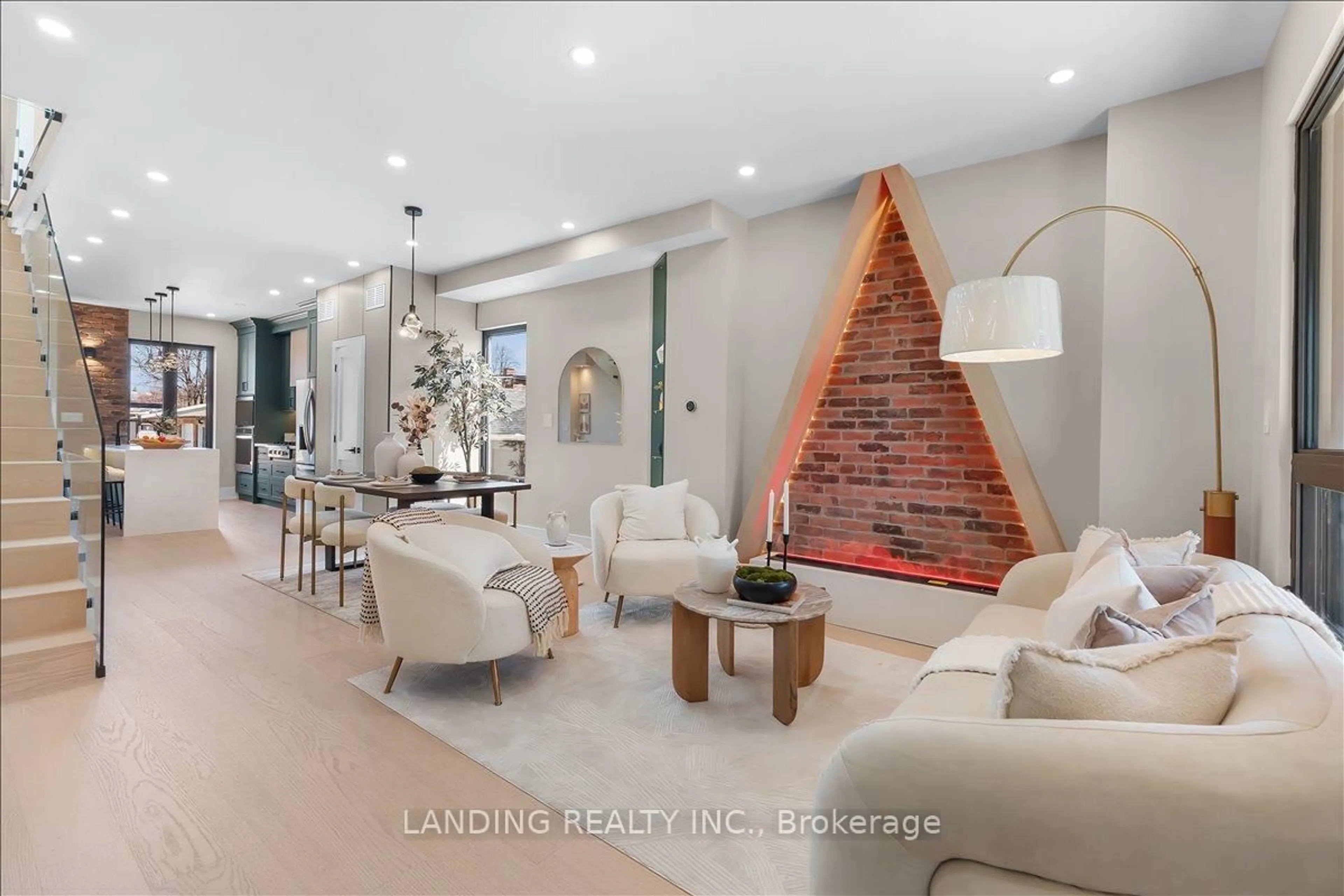 Living room with furniture, unknown for 4 Ernest Ave, Toronto Ontario M6P 3M5