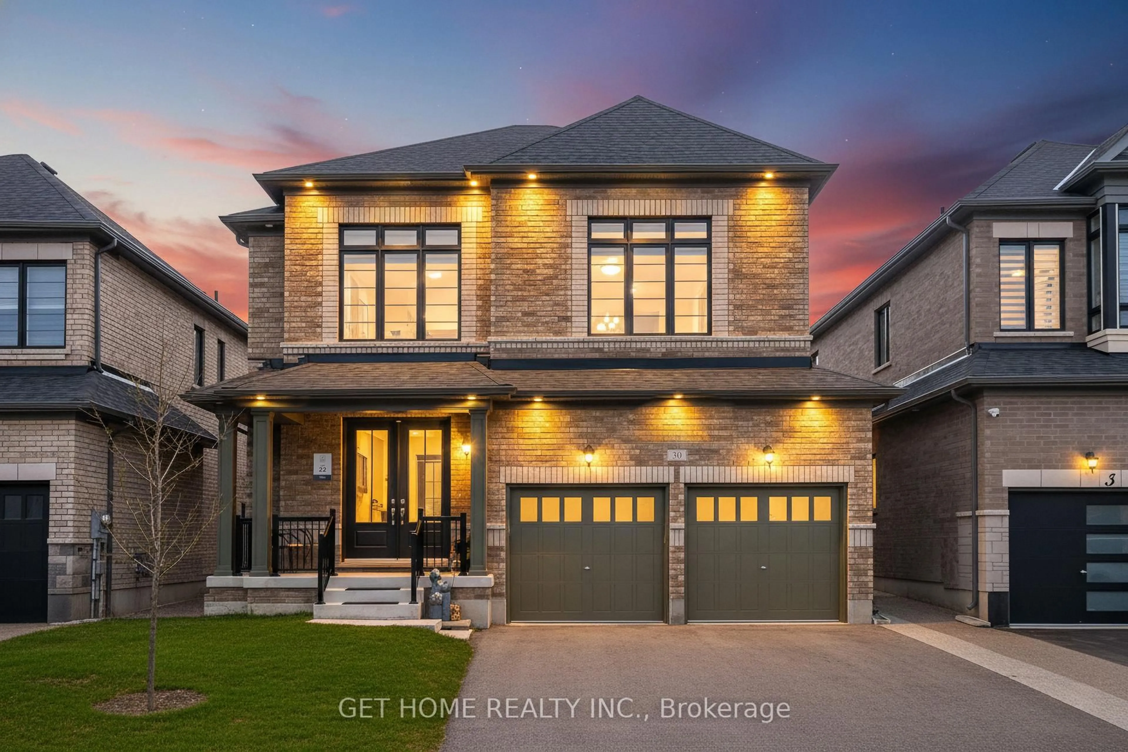 Home with brick exterior material, street for 30 Lowell Cres, Brampton Ontario L6X 5S1