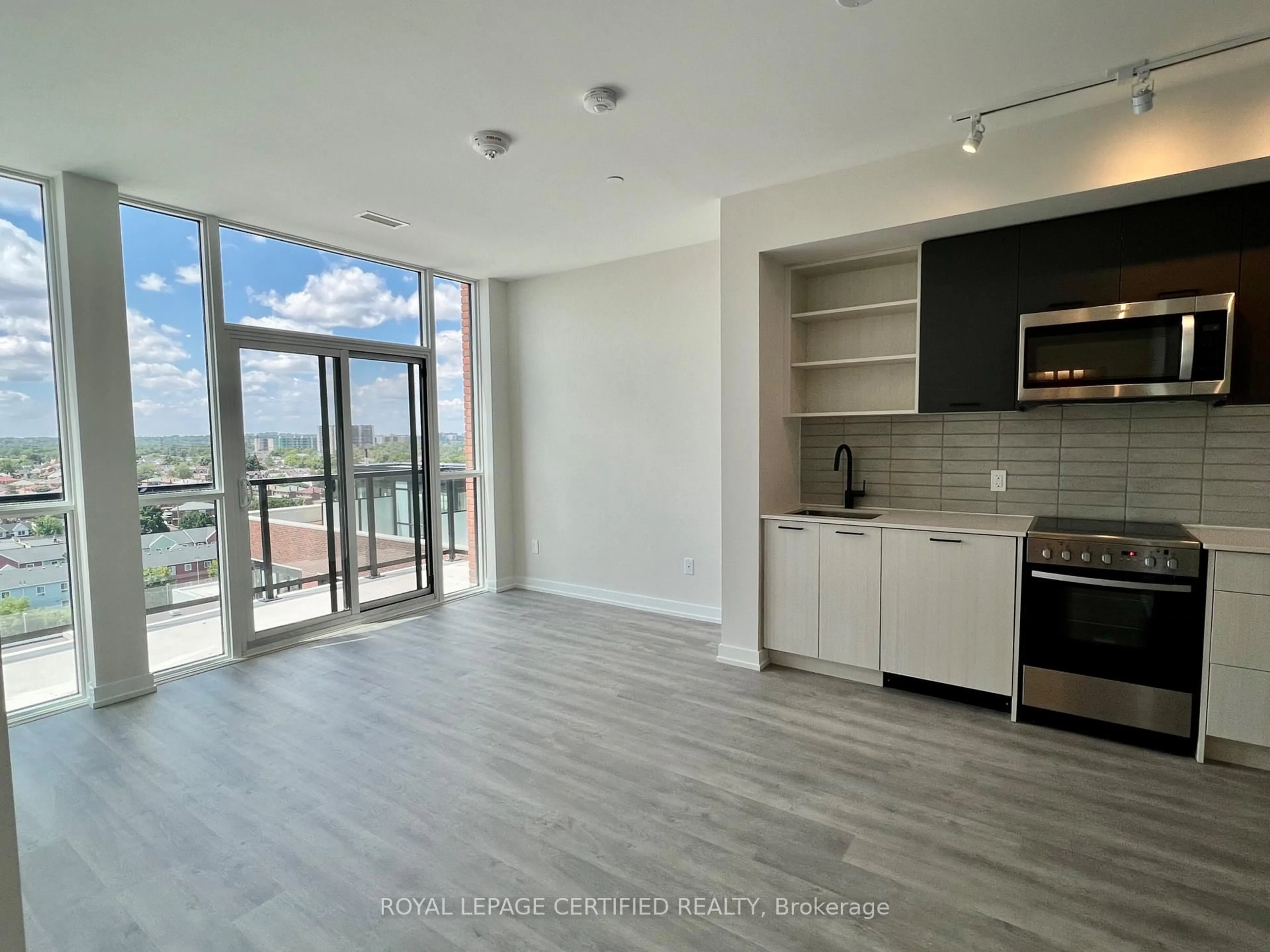 Open concept kitchen, unknown for 2300 St. Clair Ave #1011, Toronto Ontario M6N 0B3