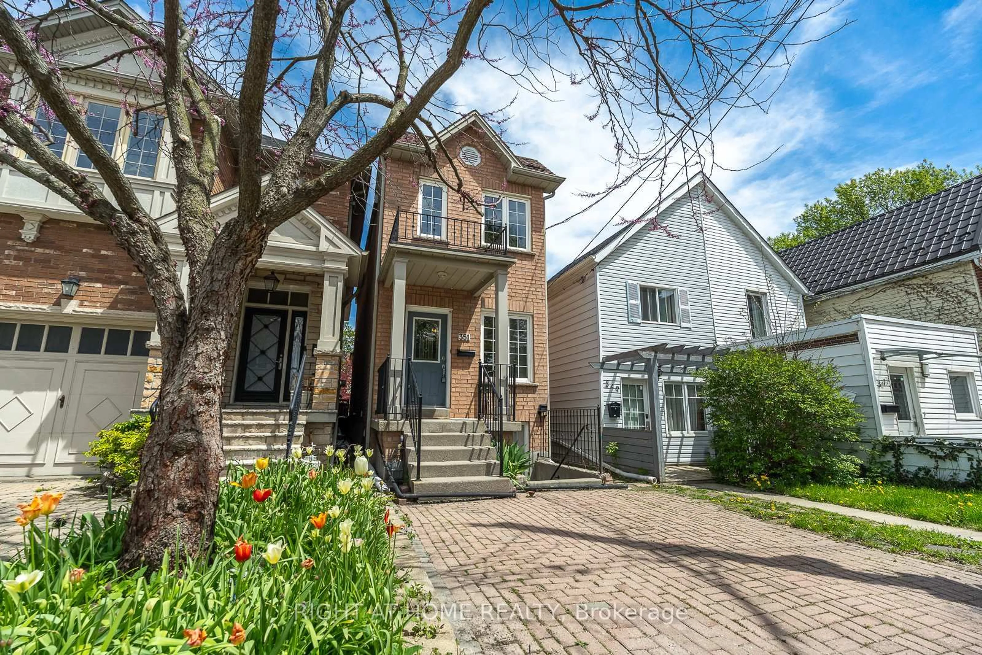 Home with brick exterior material, street for 351 Bartlett Ave, Toronto Ontario M6H 3G8