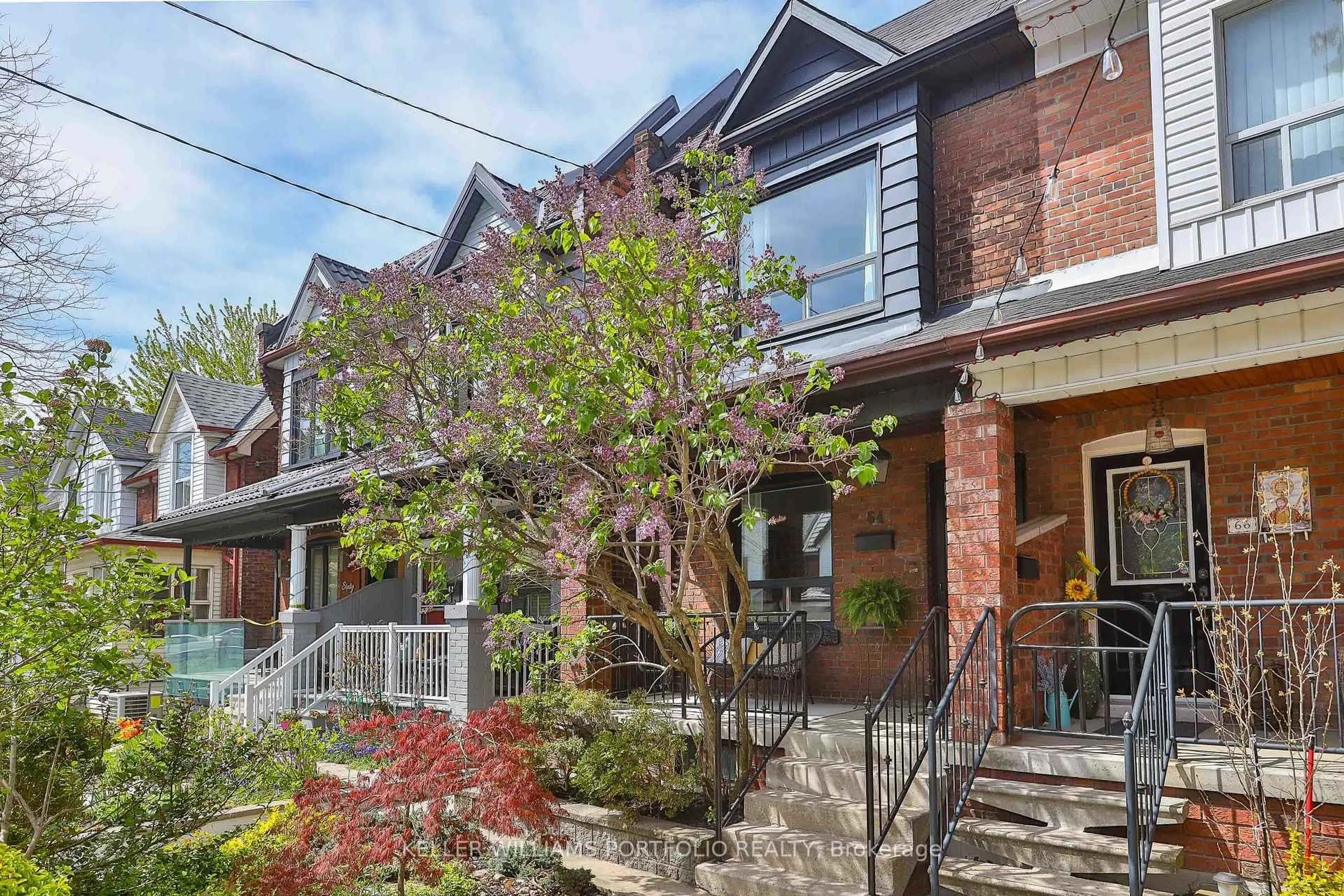 Home with brick exterior material, street for 64 Campbell Ave, Toronto Ontario M6P 3T8
