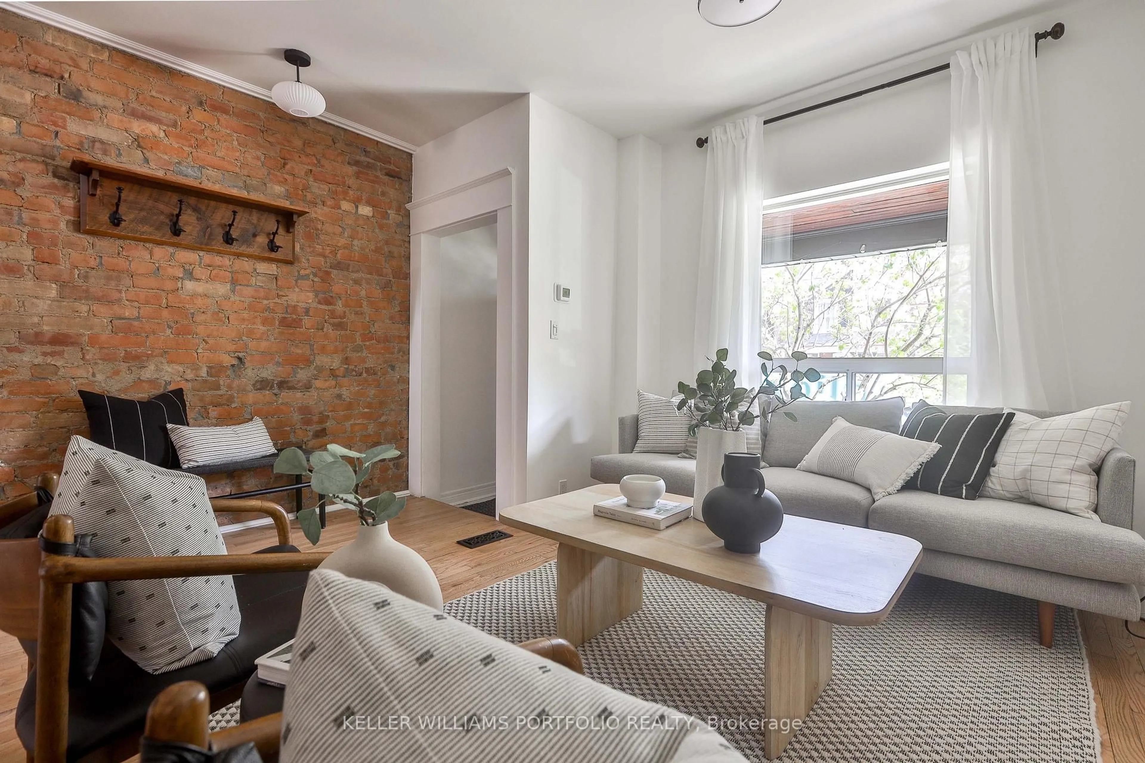 Living room with furniture, unknown for 64 Campbell Ave, Toronto Ontario M6P 3T8