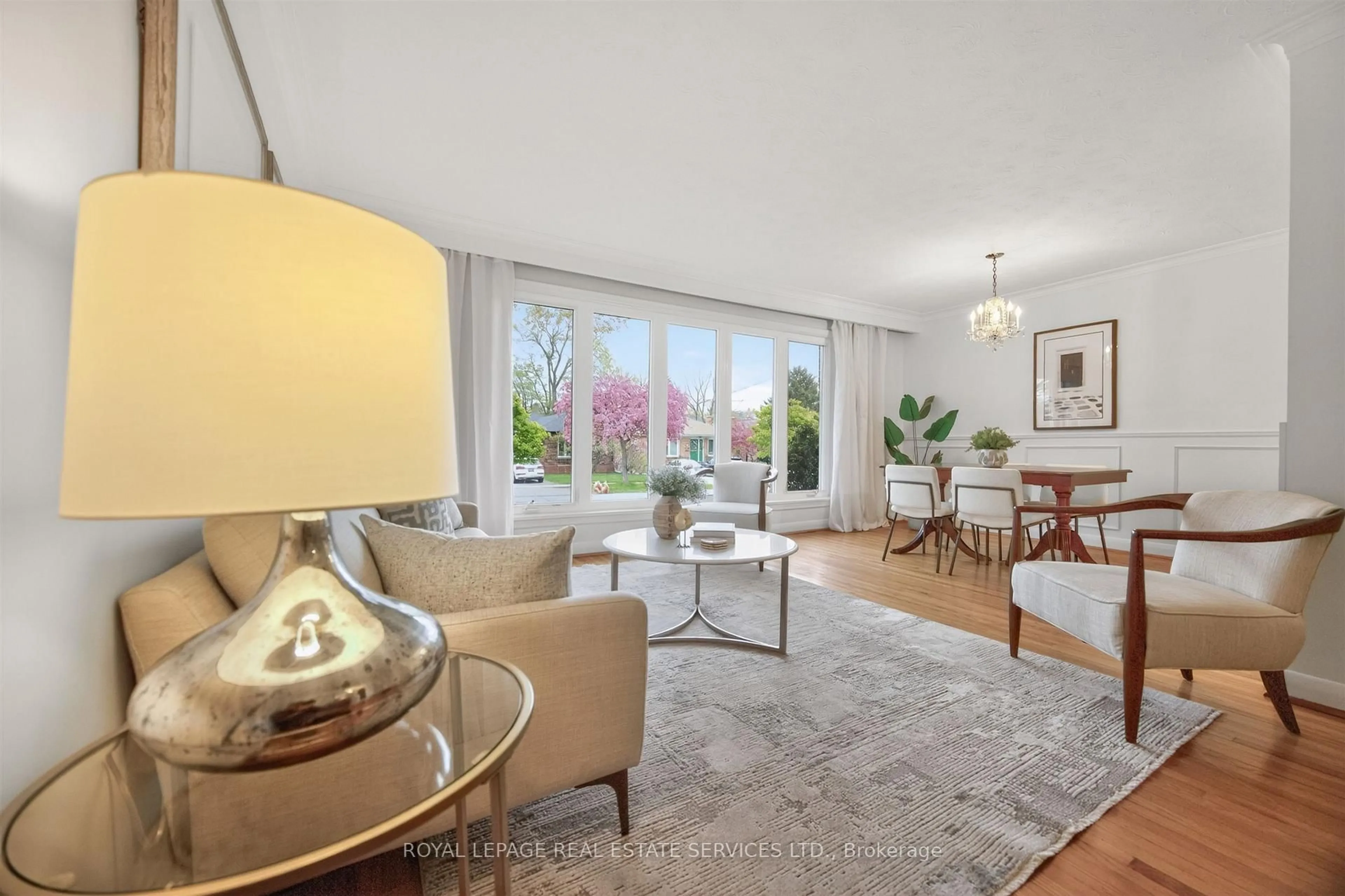 Living room with furniture, unknown for 49 Stevenharris Dr, Toronto Ontario M9C 1V2