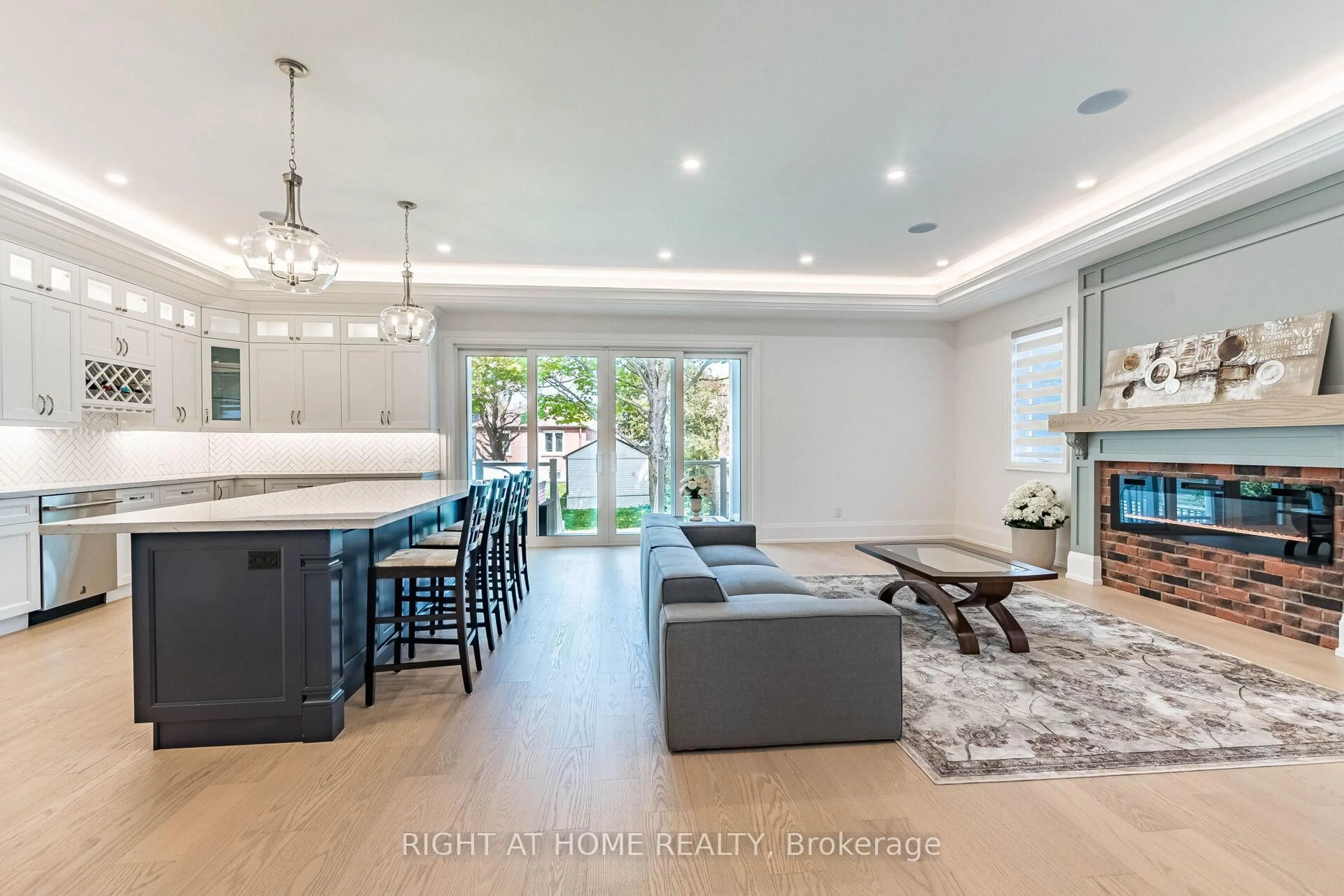 Open concept kitchen, unknown for 12 Thames Ave, Toronto Ontario M8W 2N6