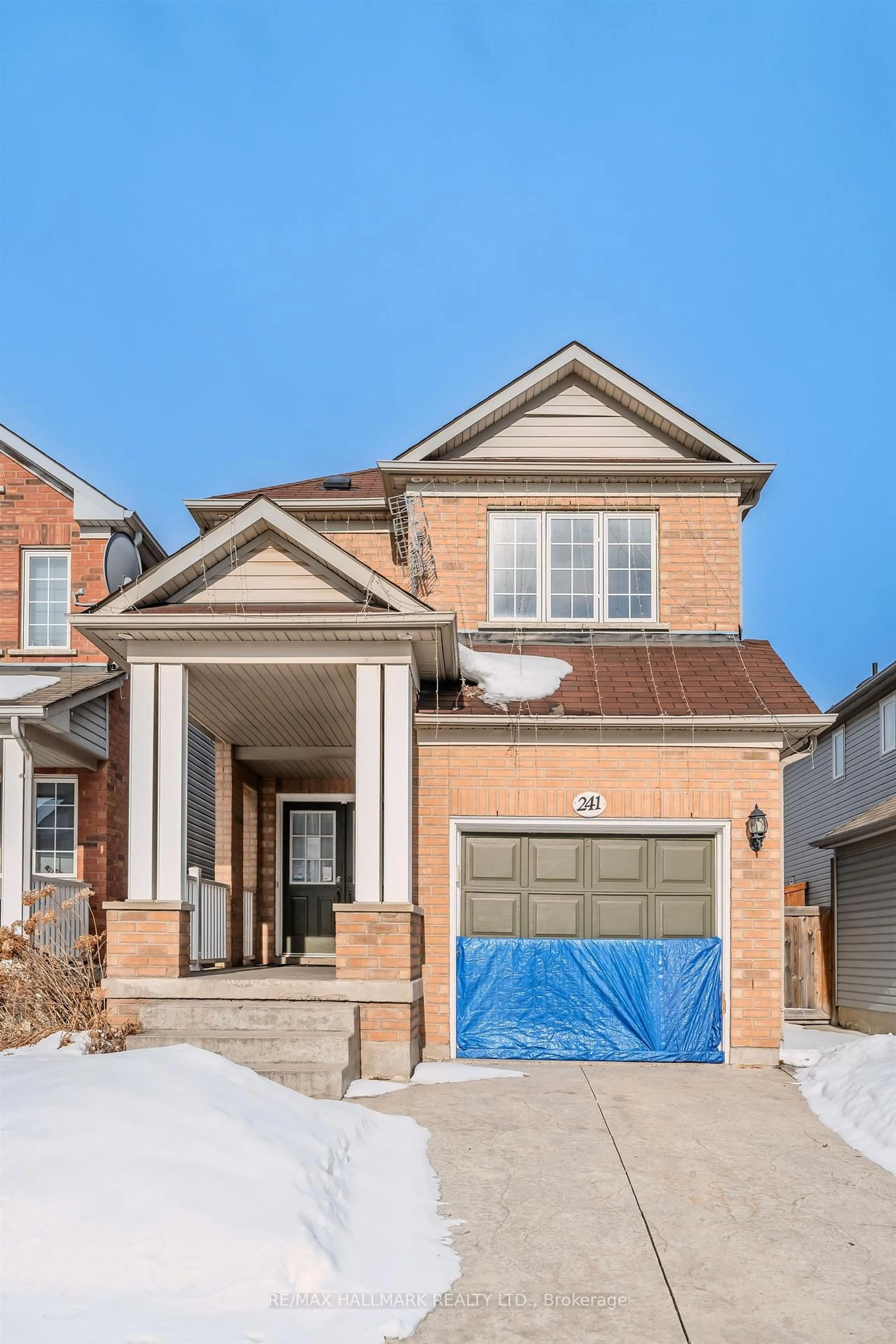 Home with brick exterior material, street for 241 Featherstone Rd, Milton Ontario L9T 7C3