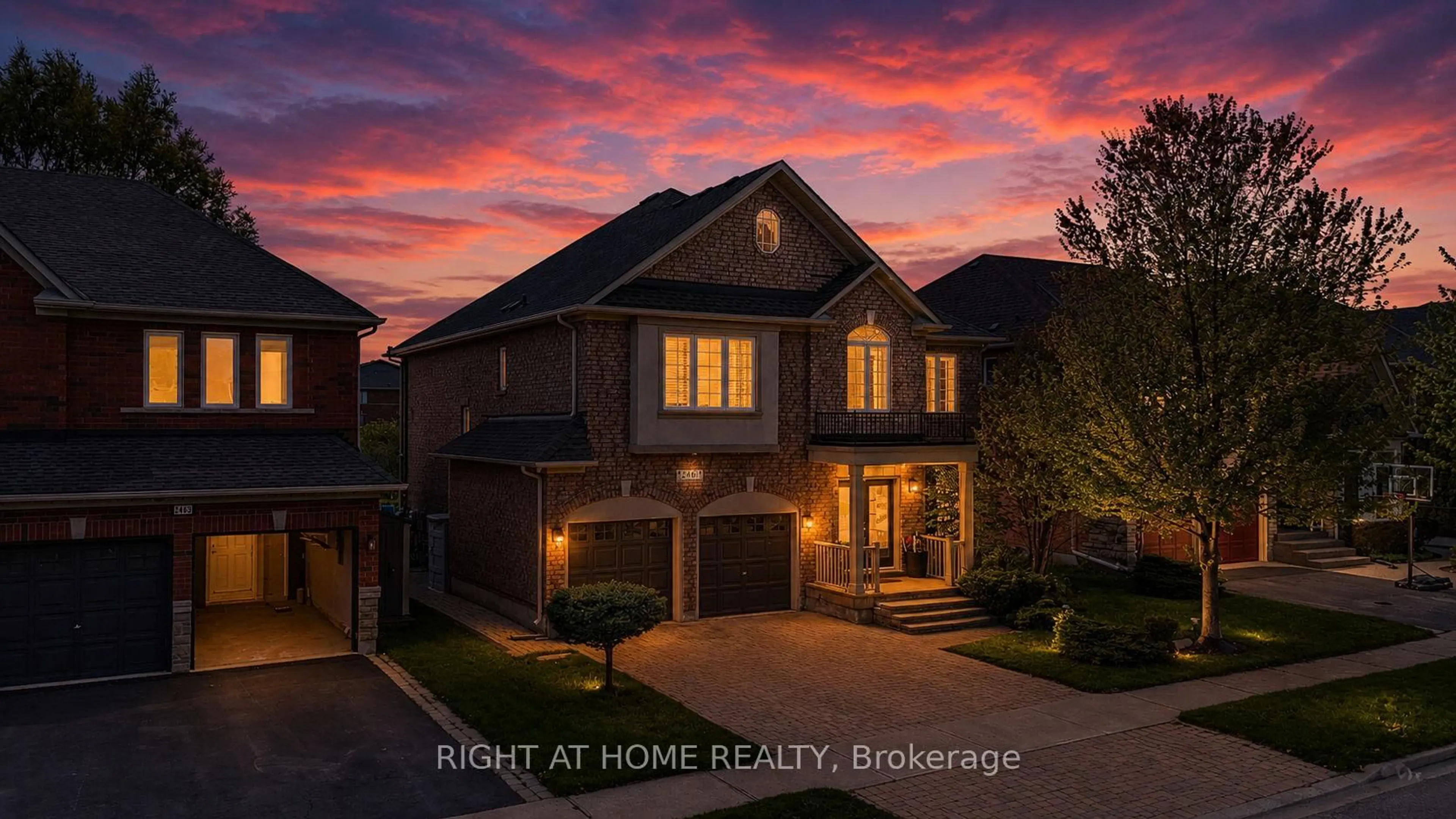 Home with brick exterior material, street for 2461 Whistling Springs Cres, Oakville Ontario L6M 5G4