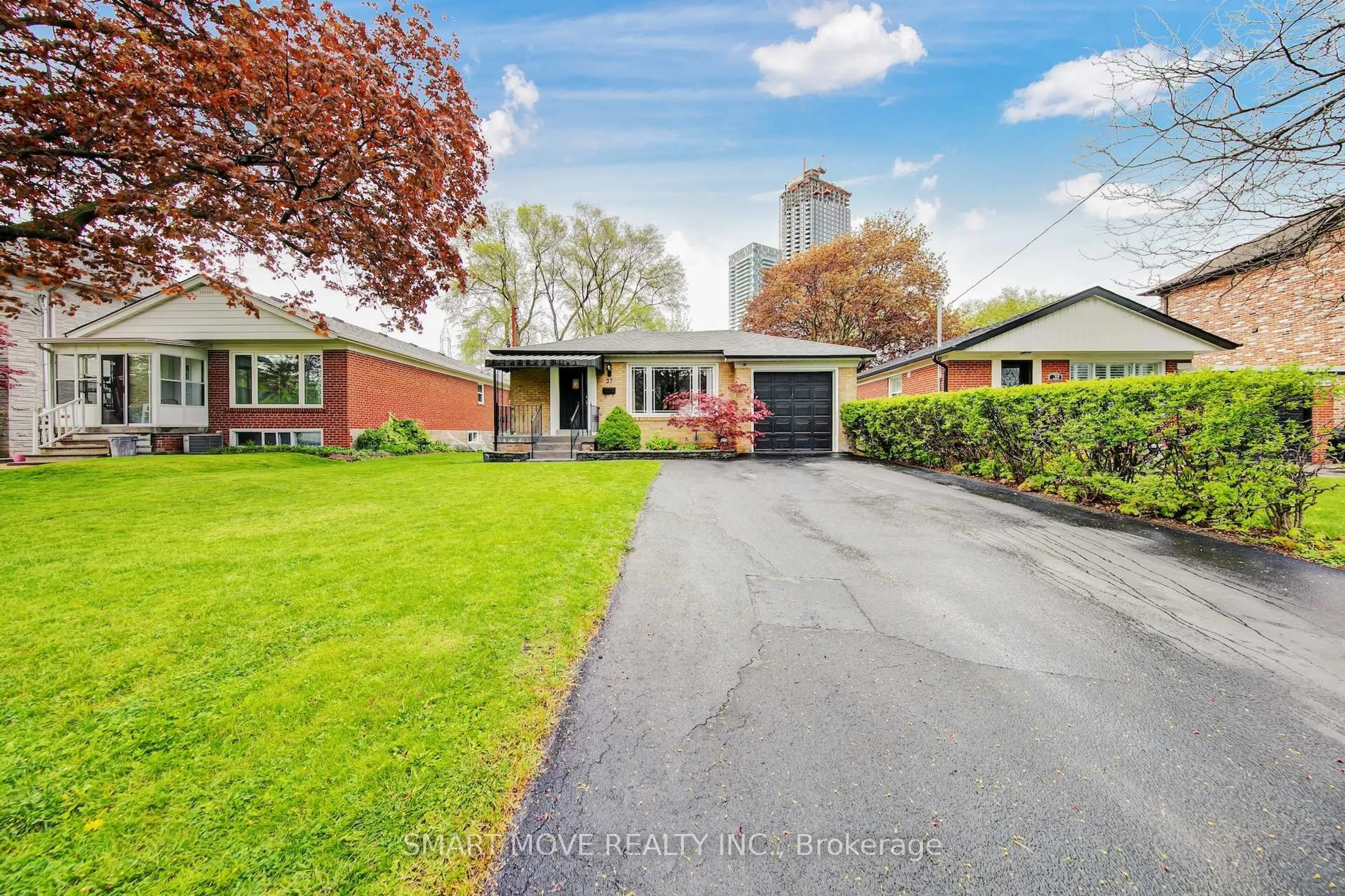 Home with brick exterior material, street for 37 Poplar Ave, Toronto Ontario M9B 3R5