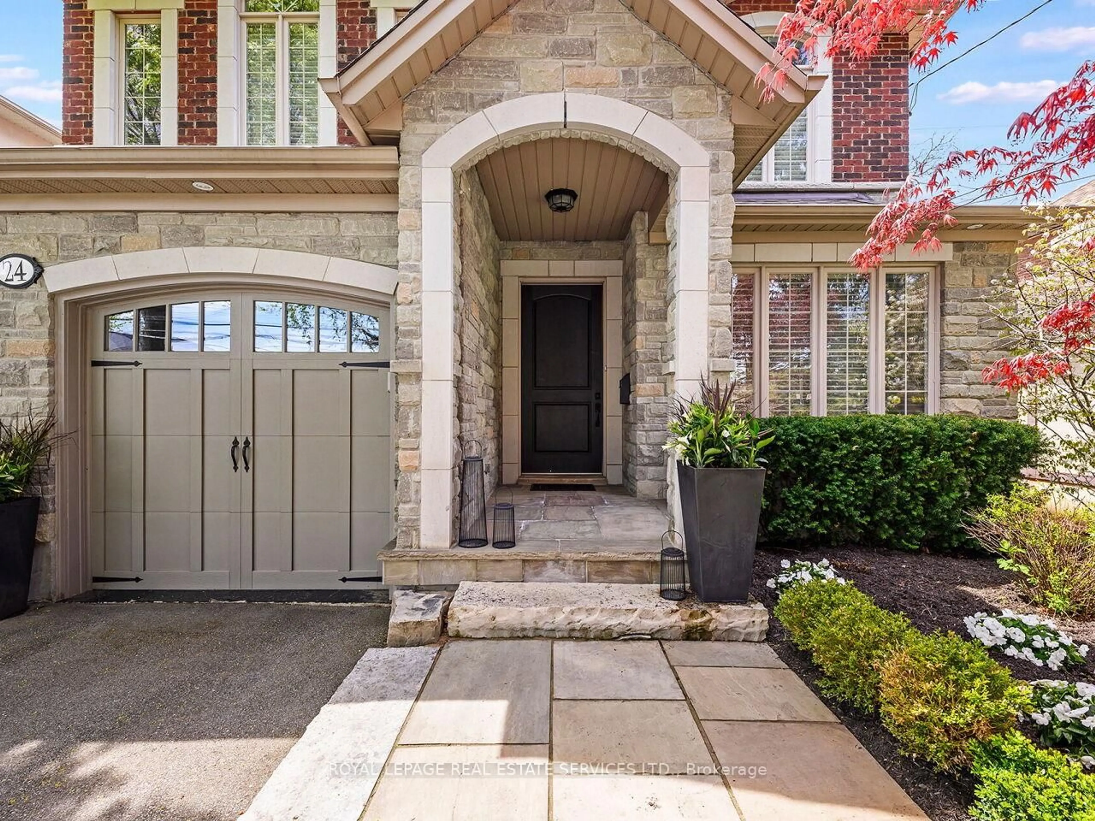 Home with brick exterior material, street for 24 Jopling Ave, Toronto Ontario M9B 4E7