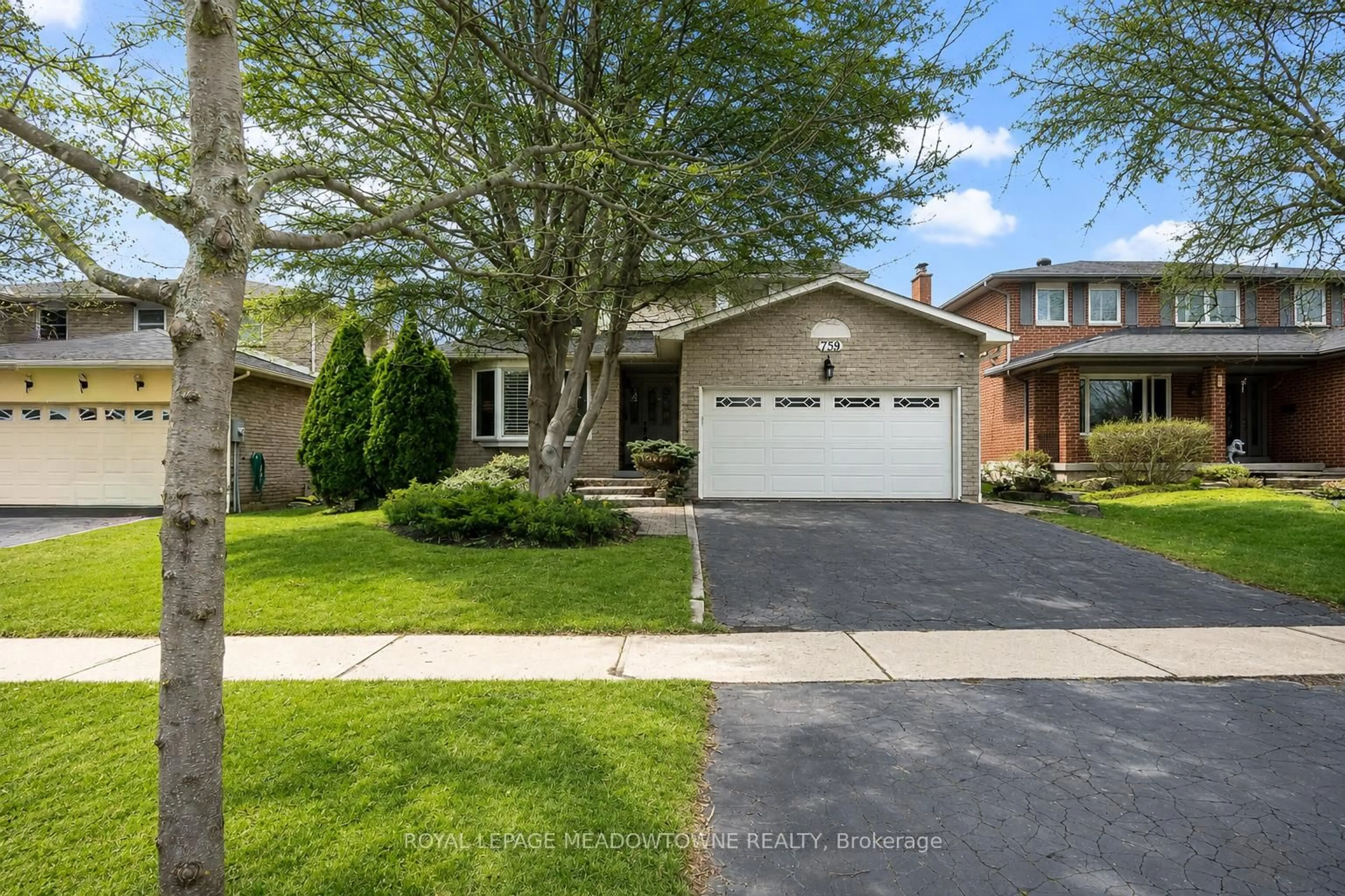Home with brick exterior material, street for 759 Childs Dr, Milton Ontario L9T 4L3
